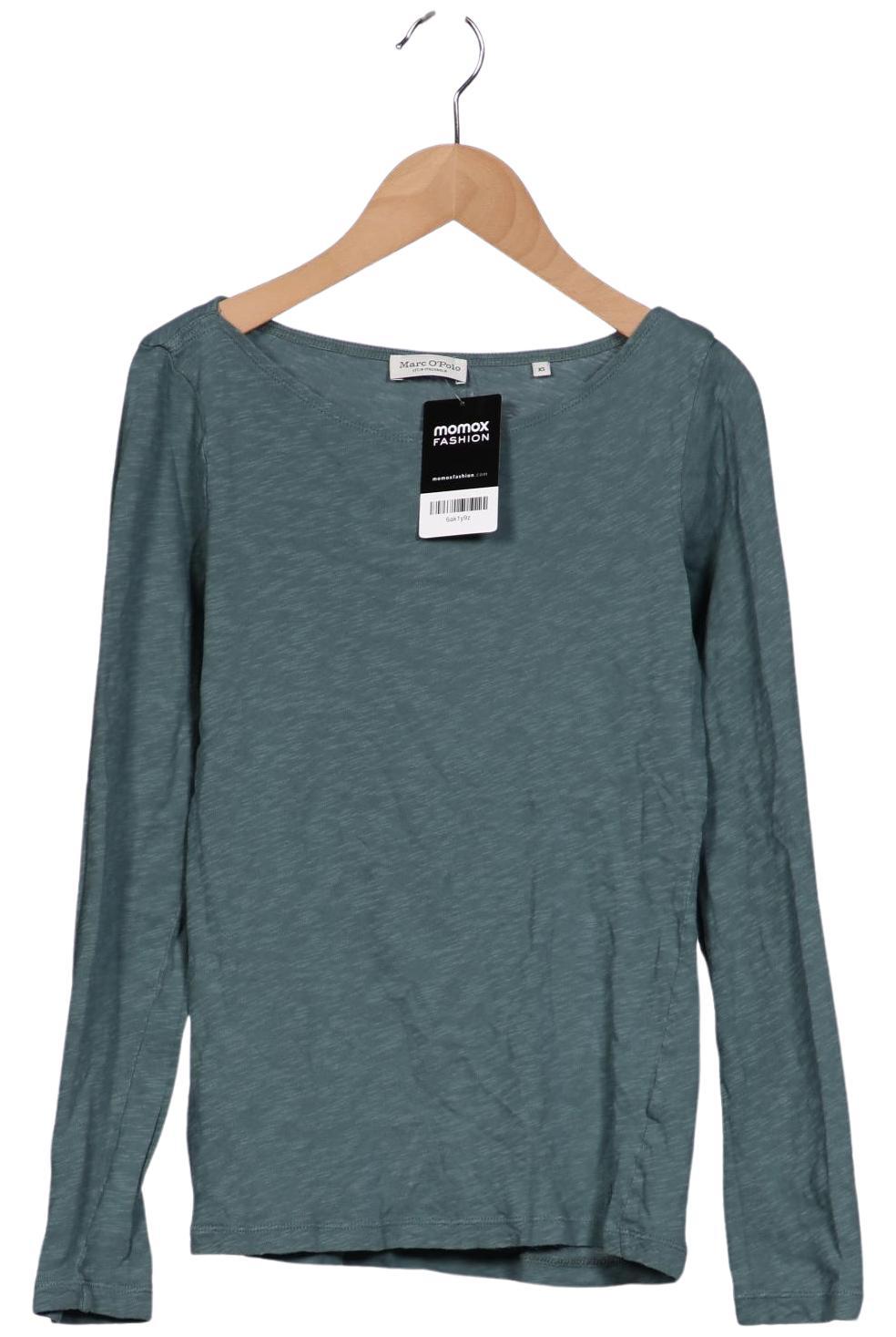 Thumbnail - Marc O Polo Damen Langarmshirt, türkis, Gr. 34