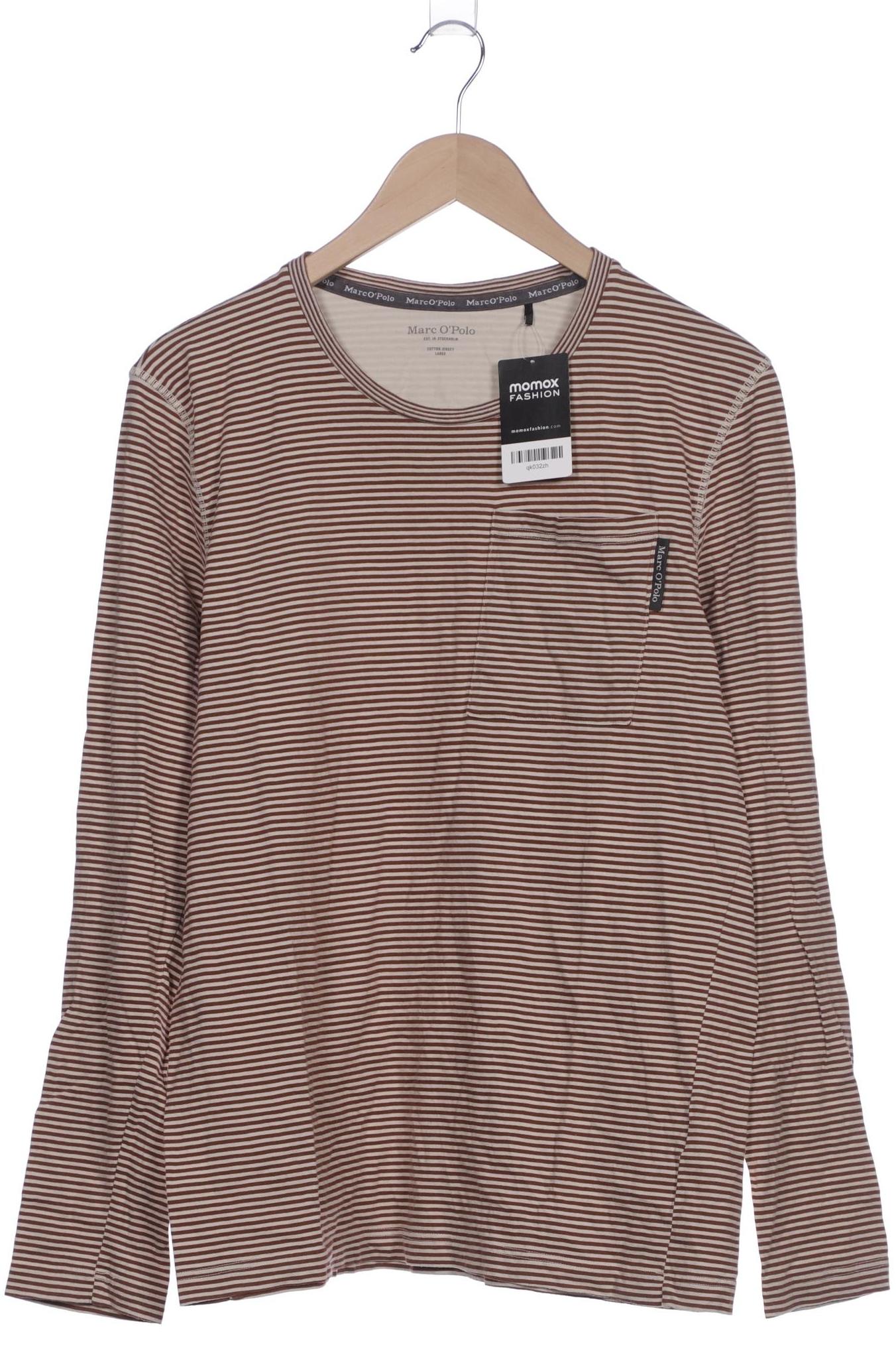 

Marc O Polo Herren Langarmshirt, braun, Gr. 52