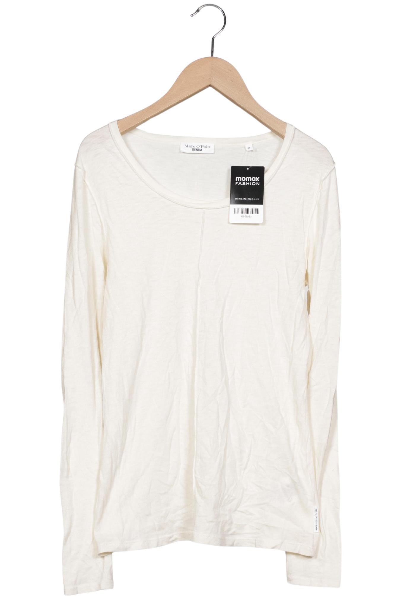 

Marc O Polo Damen Langarmshirt, cremeweiß, Gr. 34