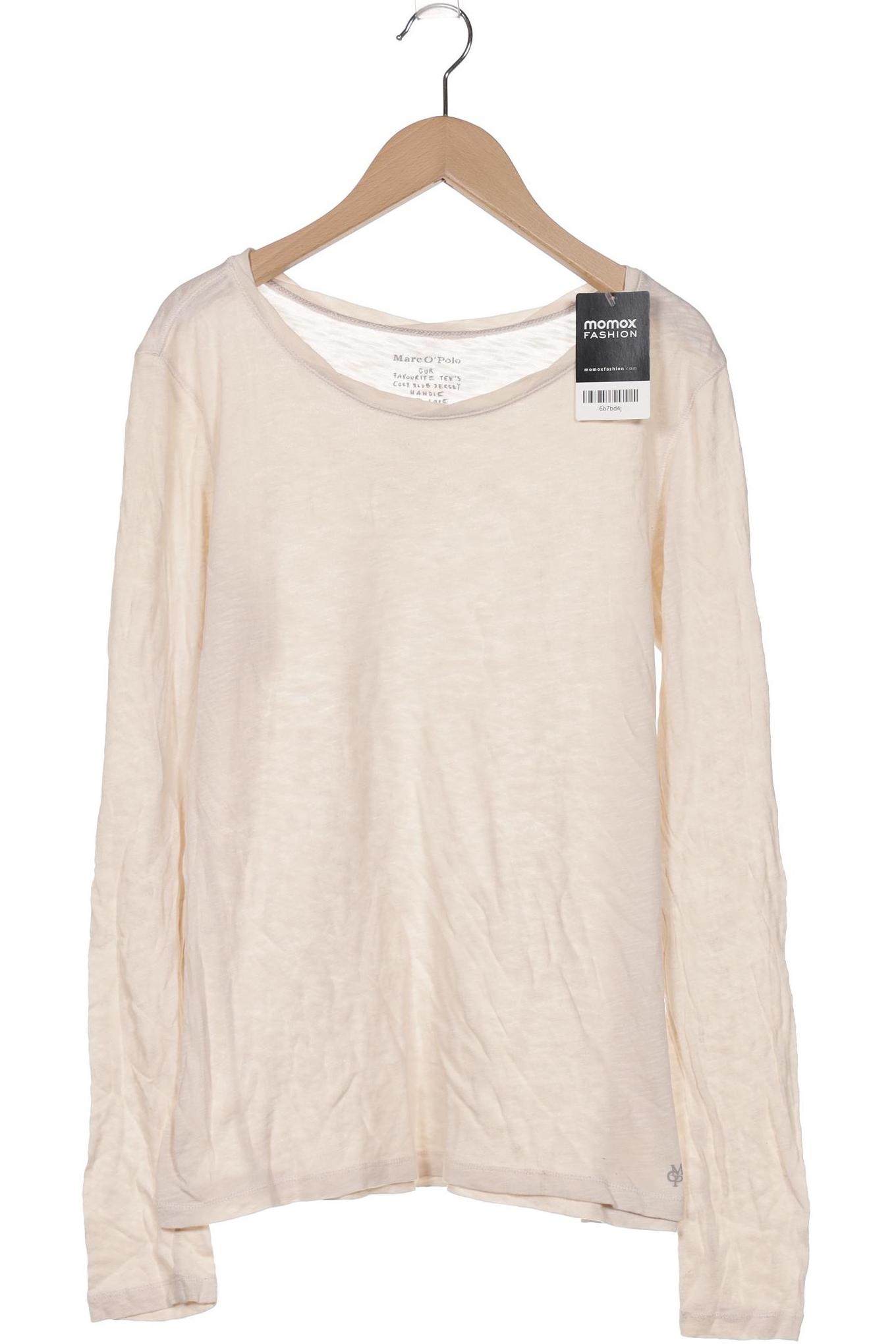 

Marc O Polo Damen Langarmshirt, cremeweiß
