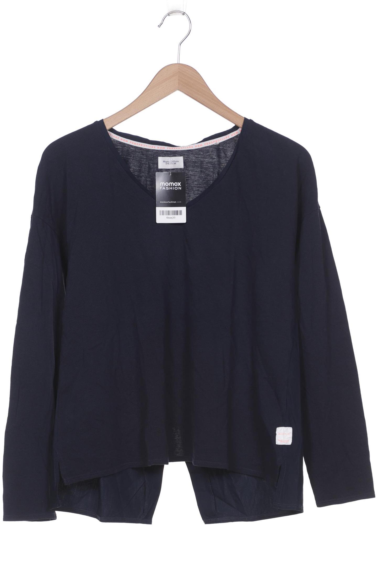 

Marc O Polo Damen Langarmshirt, marineblau