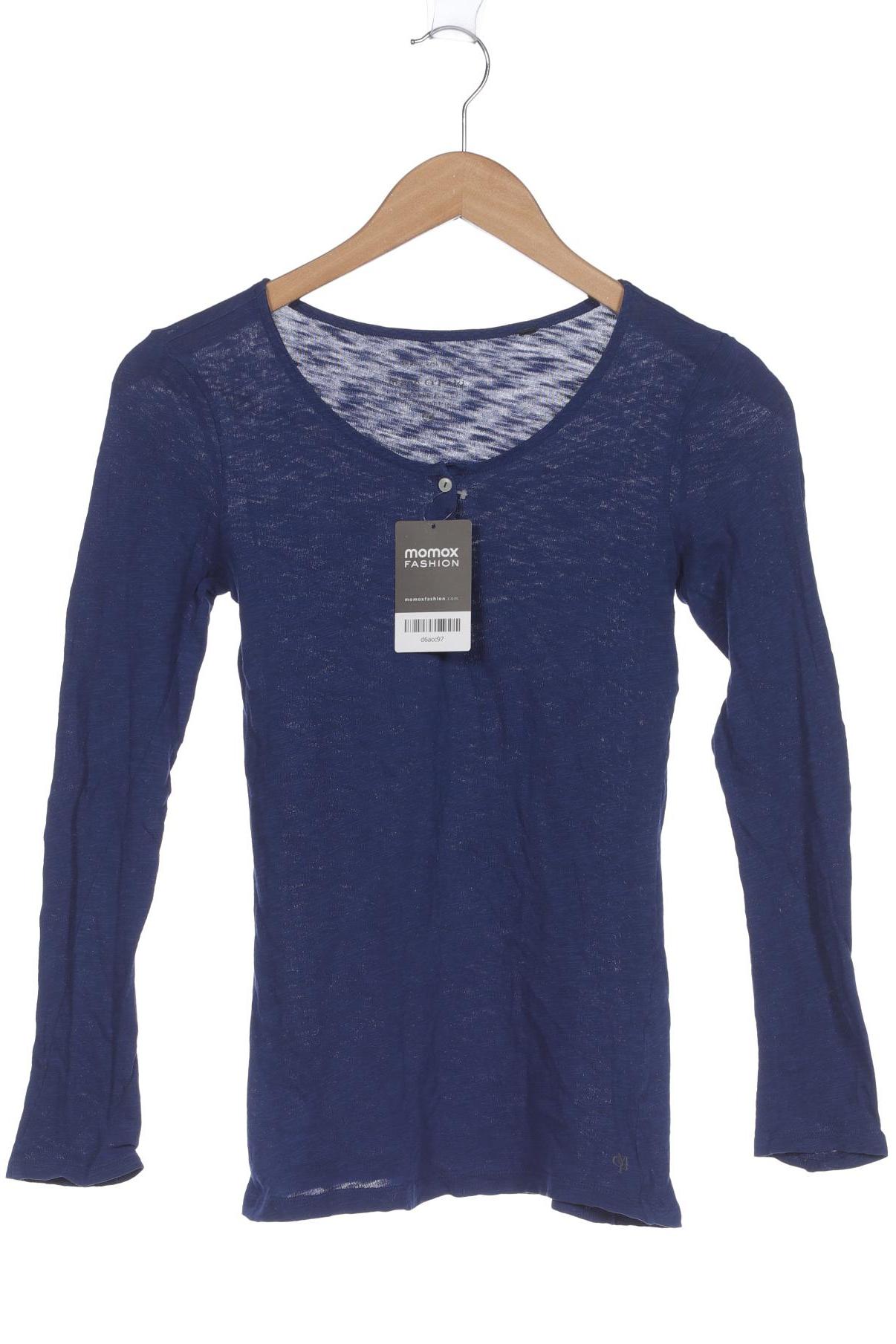 

Marc O Polo Damen Langarmshirt, blau, Gr. 38