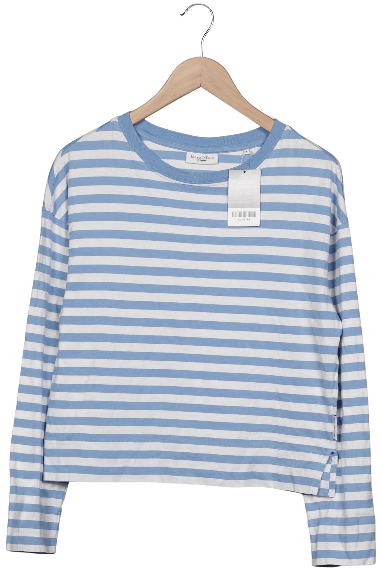 

Marc O Polo Damen Langarmshirt, blau, Gr. 36