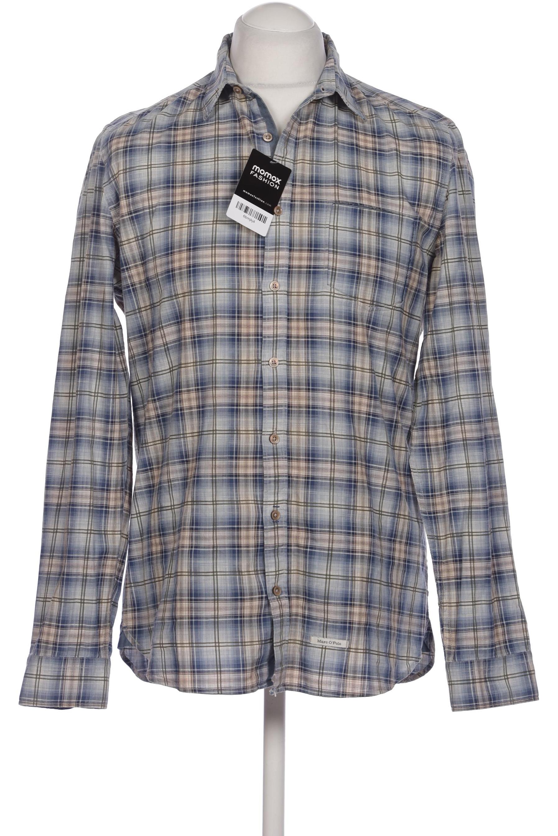 

Marc O Polo Herren Hemd, blau, Gr. 48