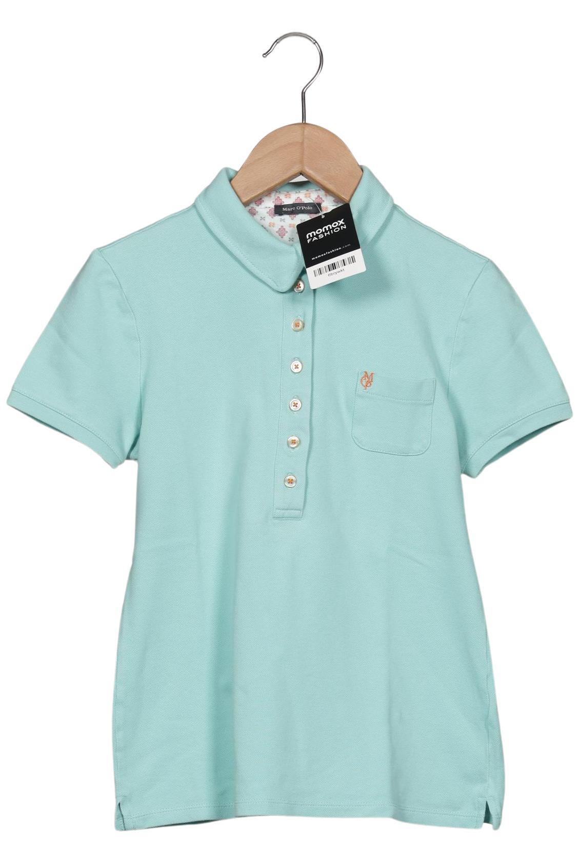 

Marc O Polo Damen Poloshirt, türkis, Gr. 36