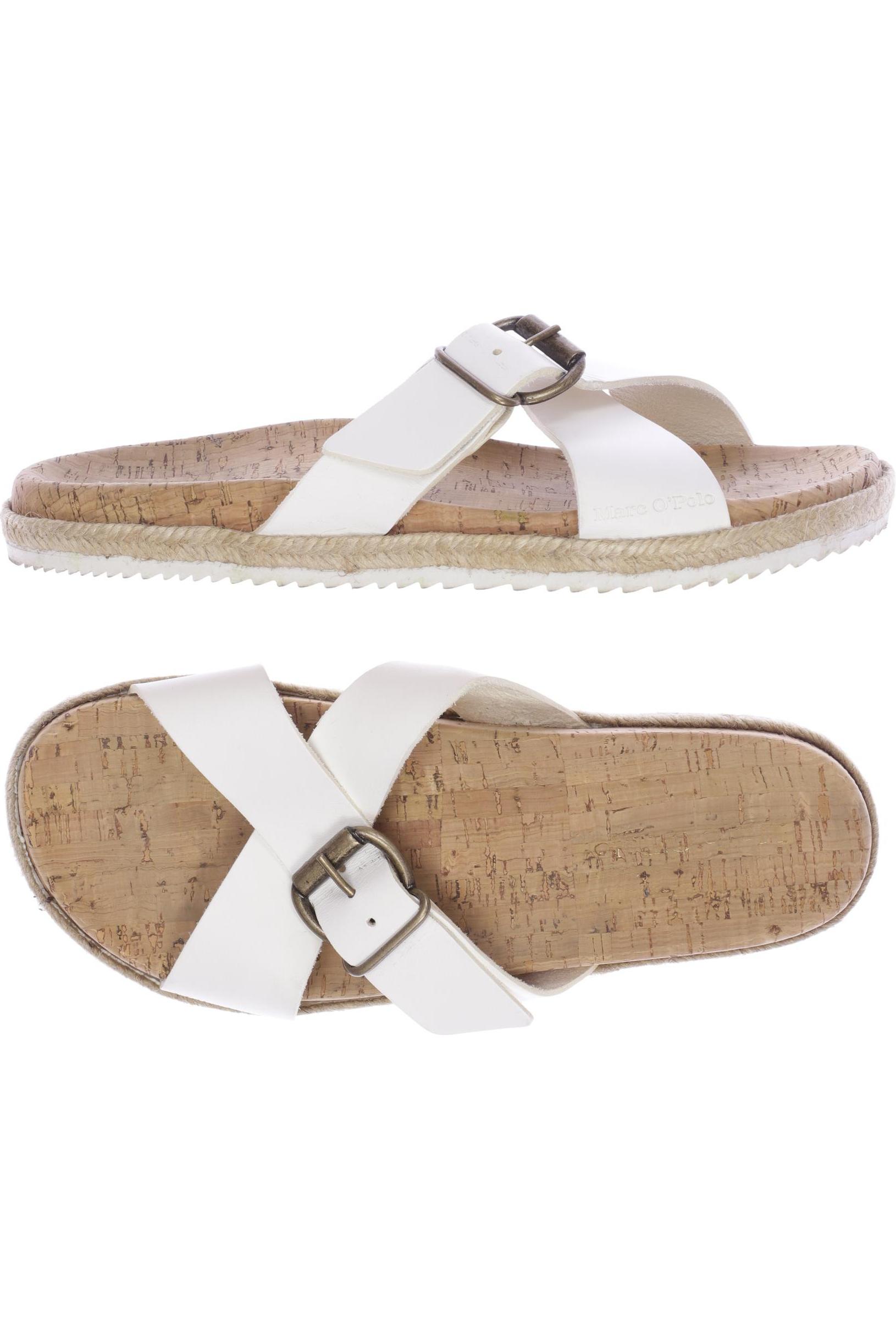 

Marc O Polo Damen Sandale, weiß, Gr. 40