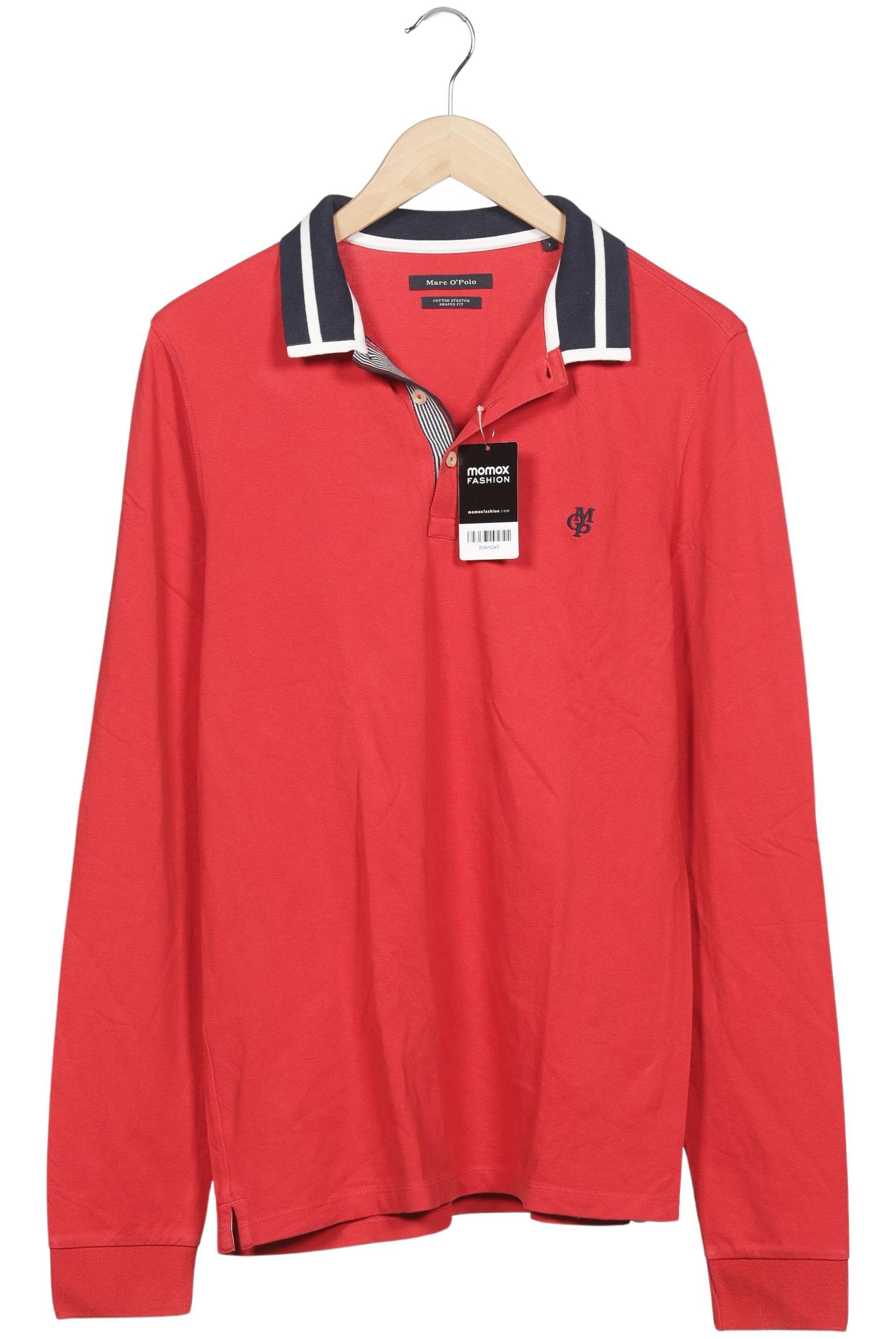Thumbnail - Marc O Polo Herren Poloshirt, rot, Gr. 52