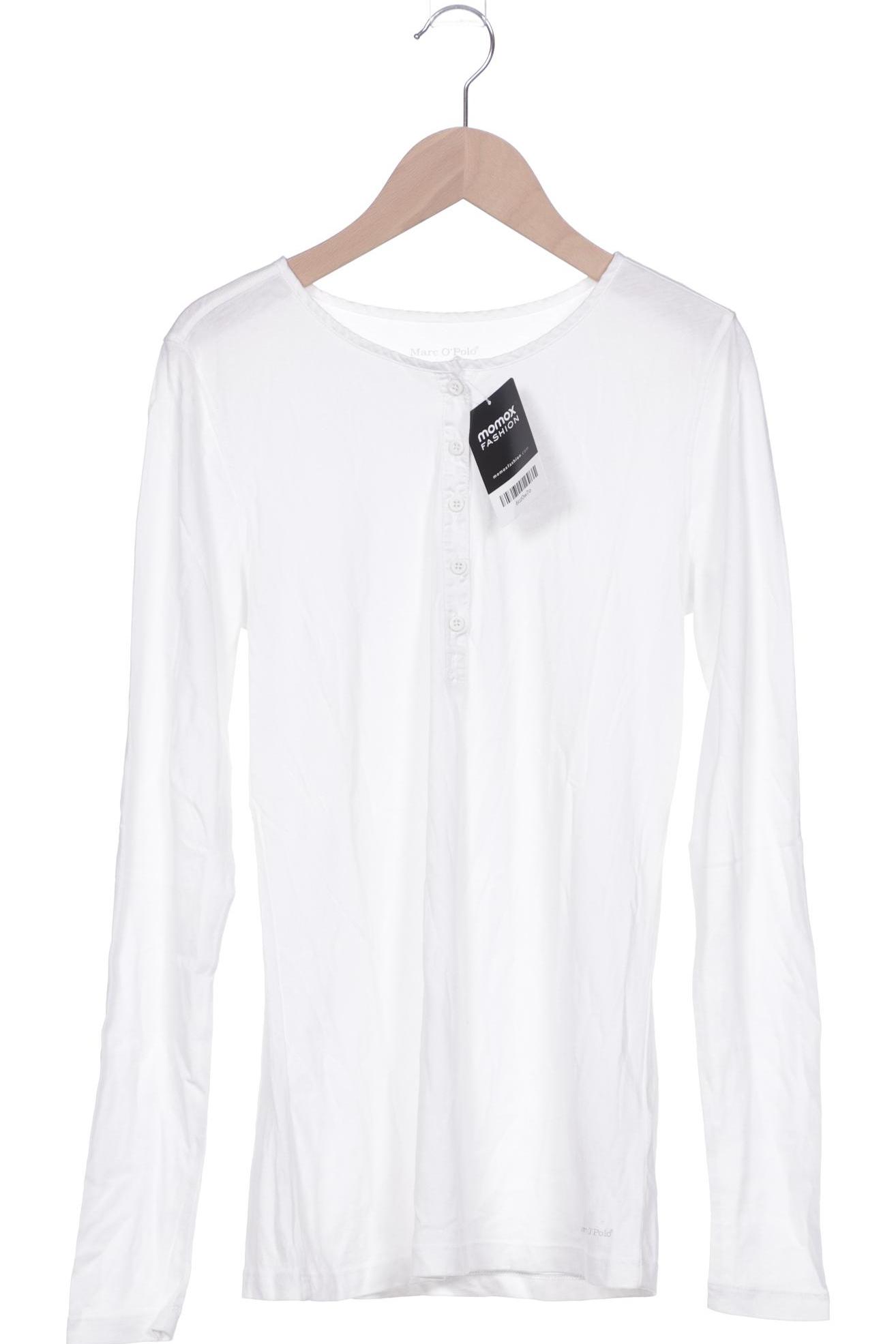 

Marc O Polo Damen Langarmshirt, weiß, Gr. 38