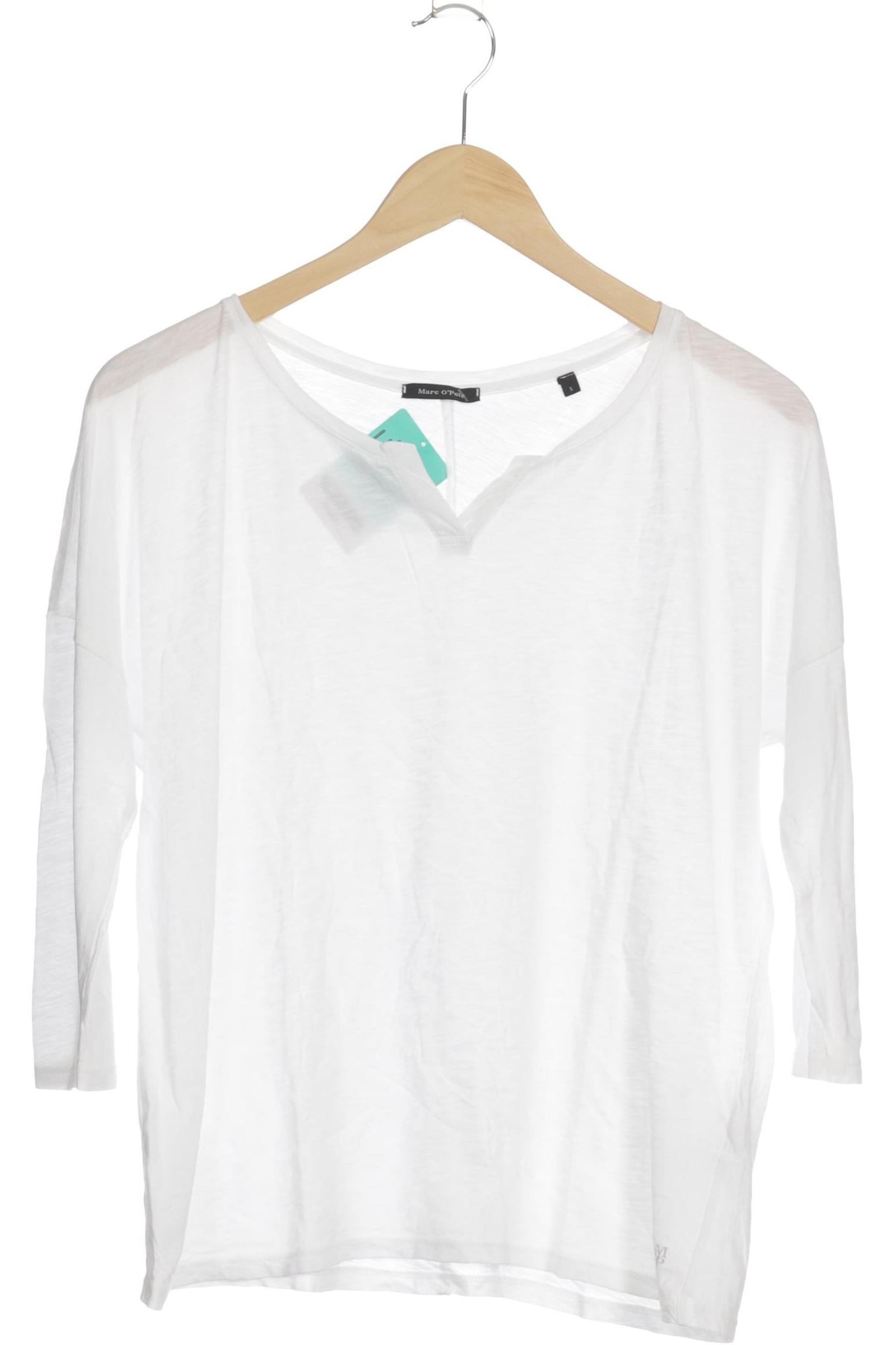 

Marc O Polo Damen Langarmshirt, weiß, Gr. 36