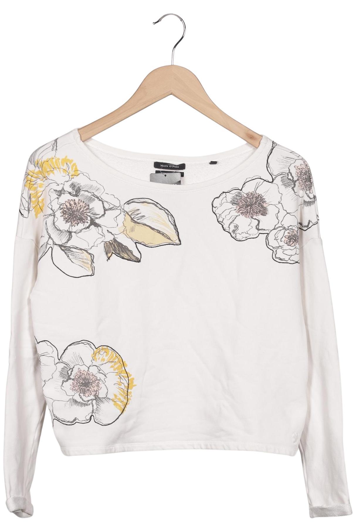 

Marc O Polo Damen Sweatshirt, weiß, Gr. 34