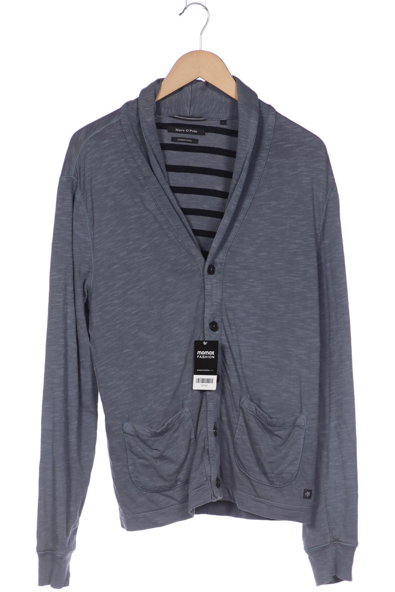 

Marc O Polo Herren Strickjacke, blau, Gr. 52