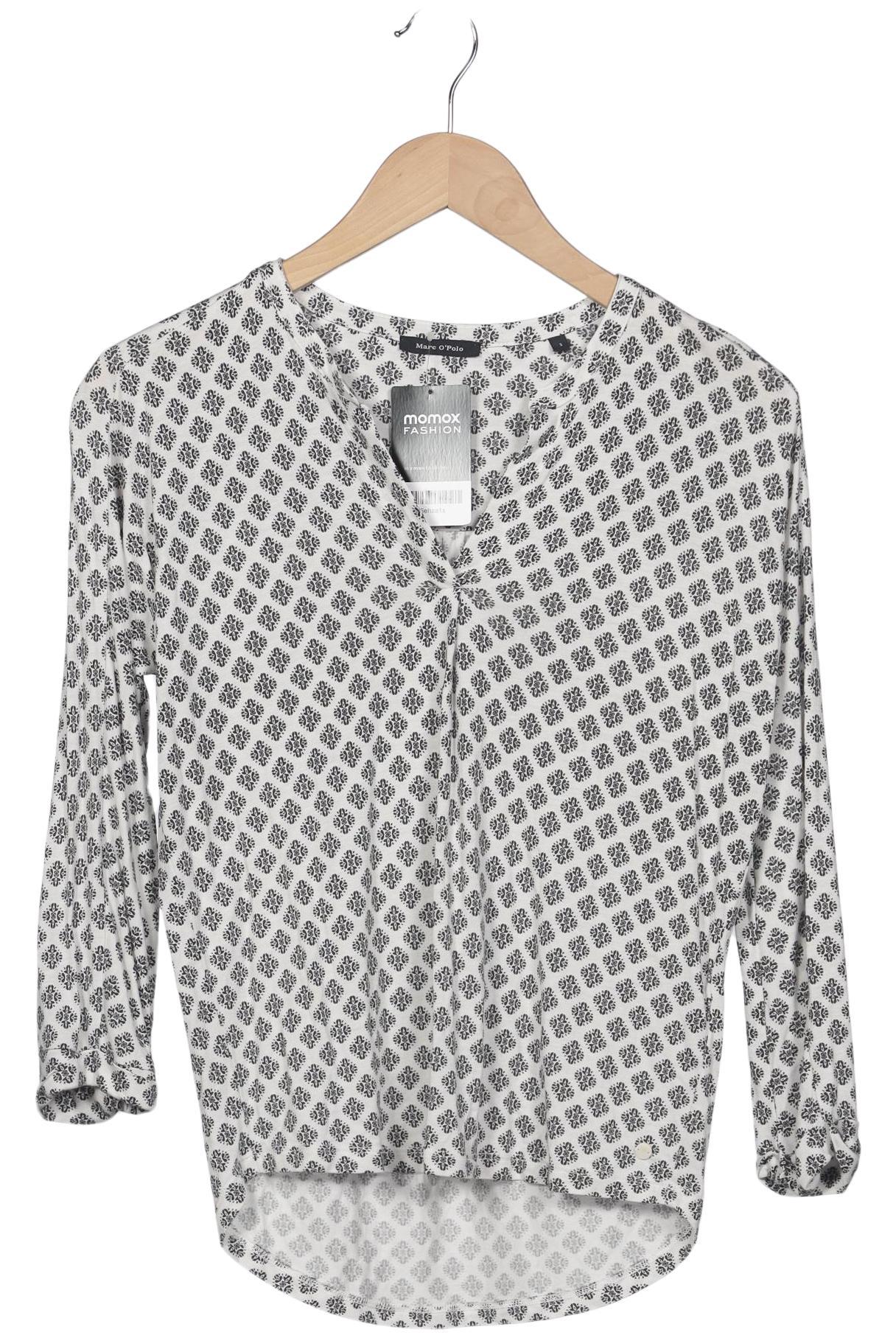 

Marc O Polo Damen Langarmshirt, weiß, Gr. 36