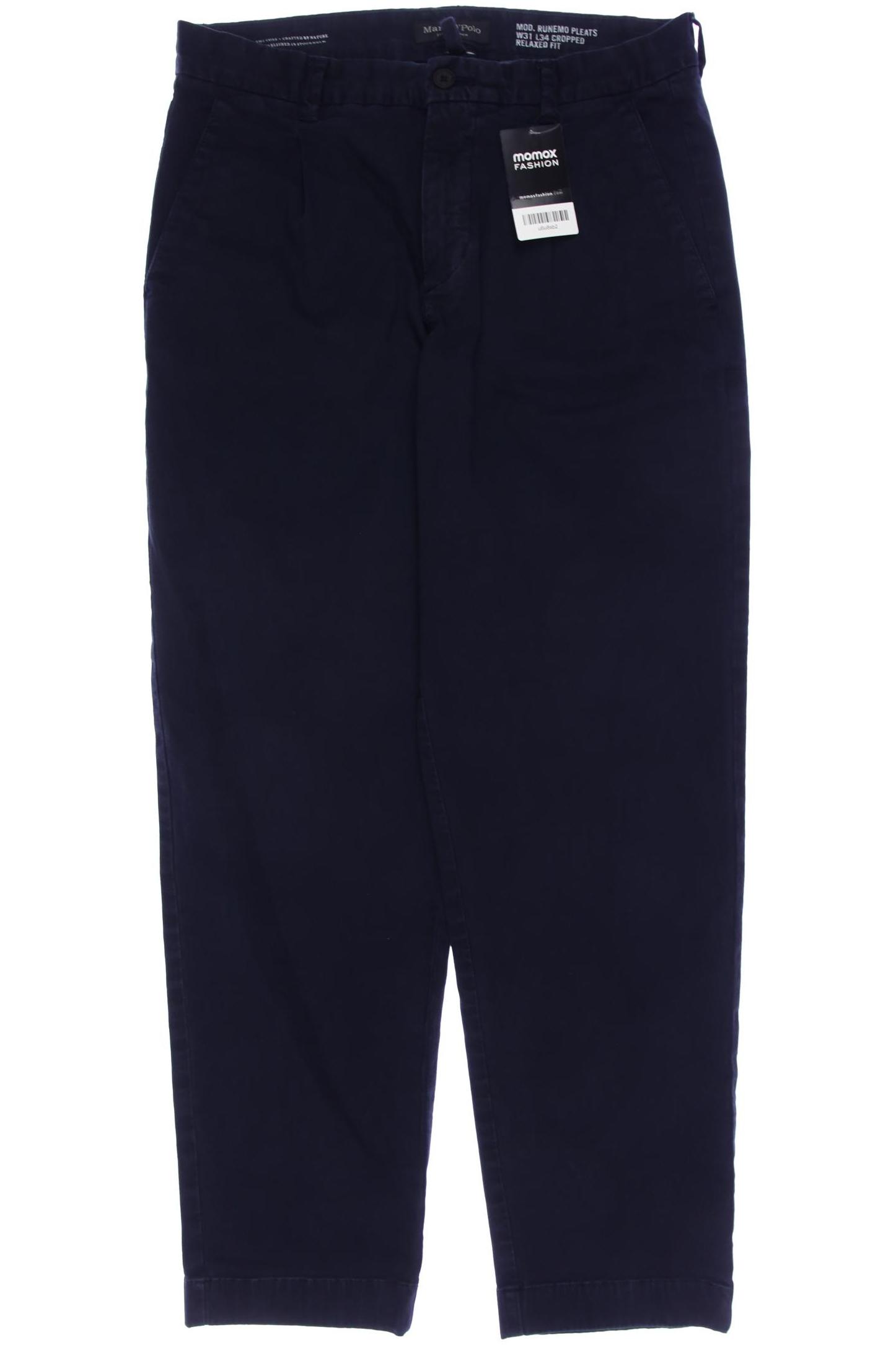 

Marc O Polo Herren Stoffhose, marineblau, Gr. 31