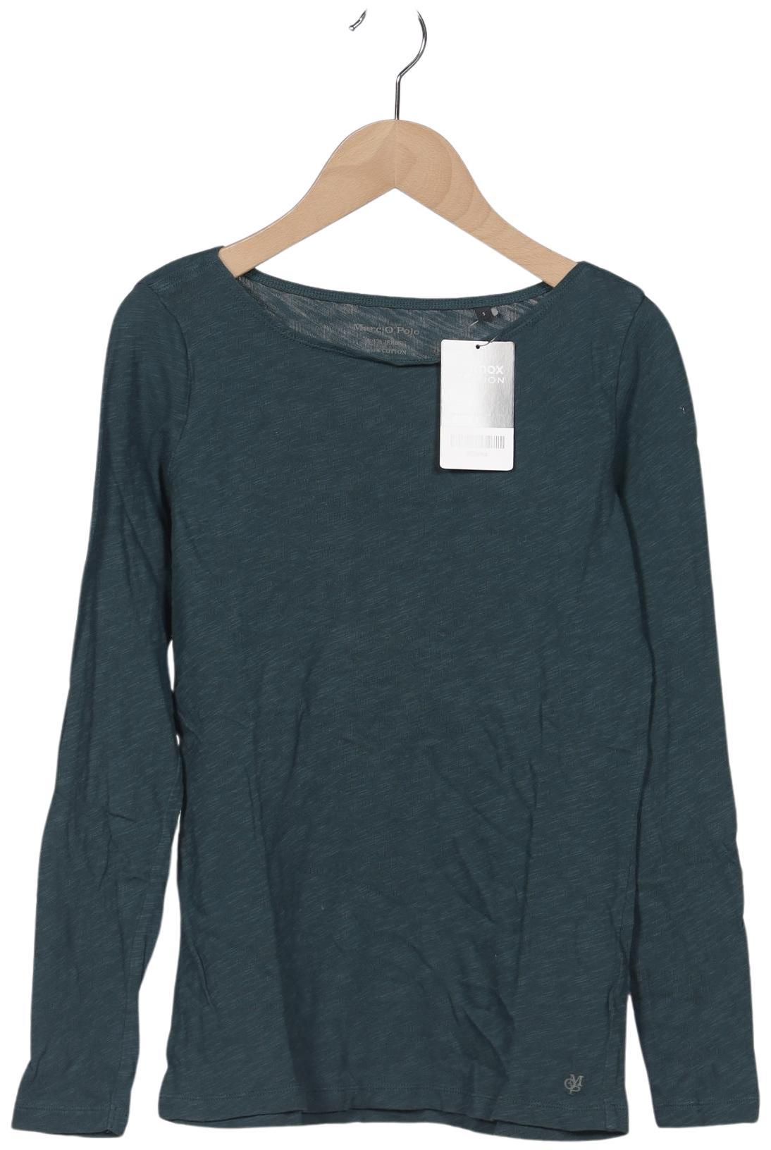

Marc O Polo Damen Langarmshirt, türkis, Gr. 36