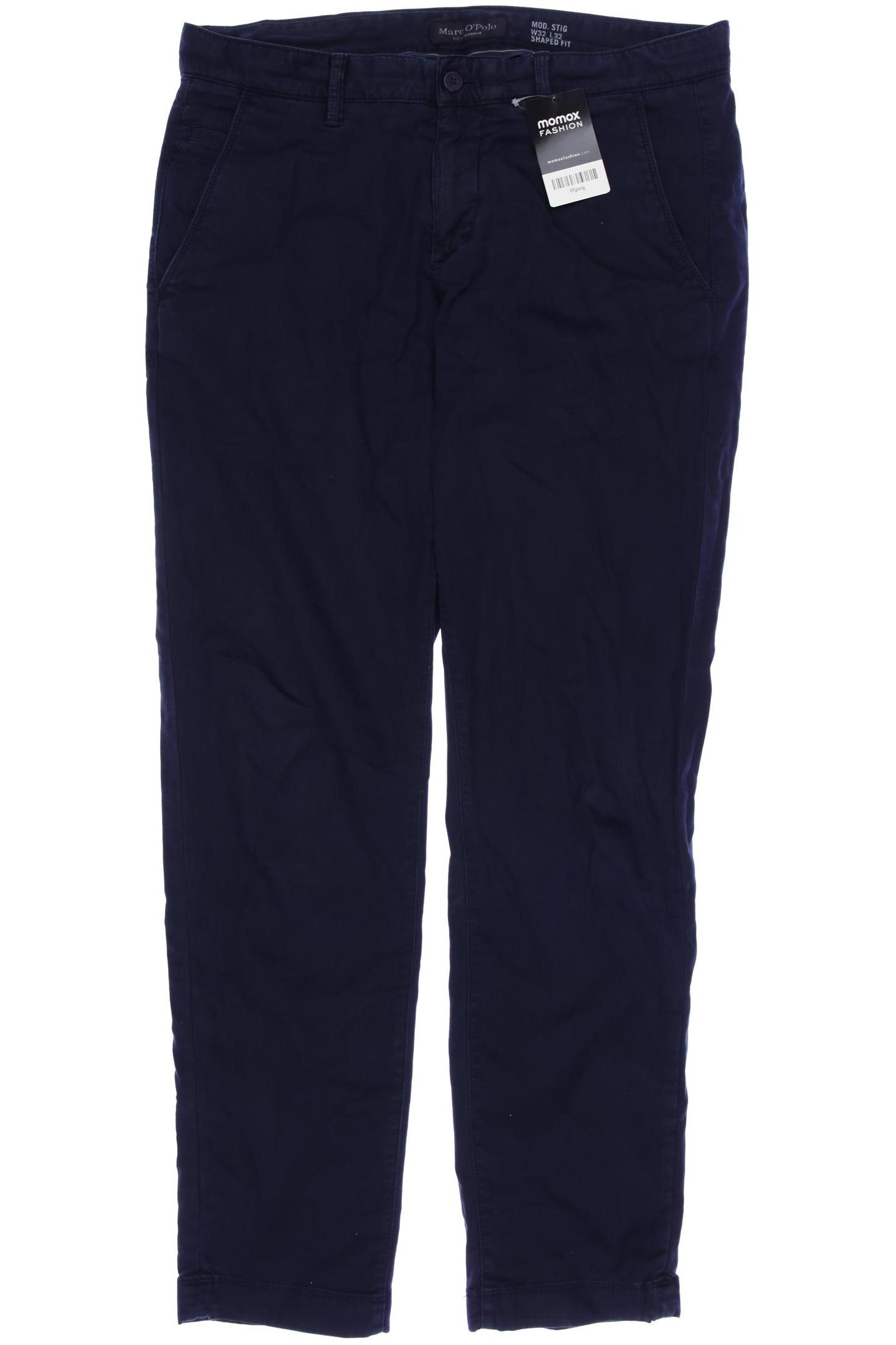 

Marc O Polo Herren Stoffhose, marineblau, Gr. 32