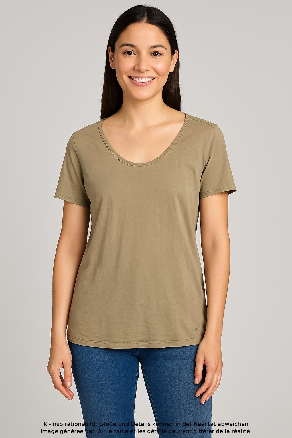 

Marc O Polo Damen T-Shirt, beige, Gr. 36