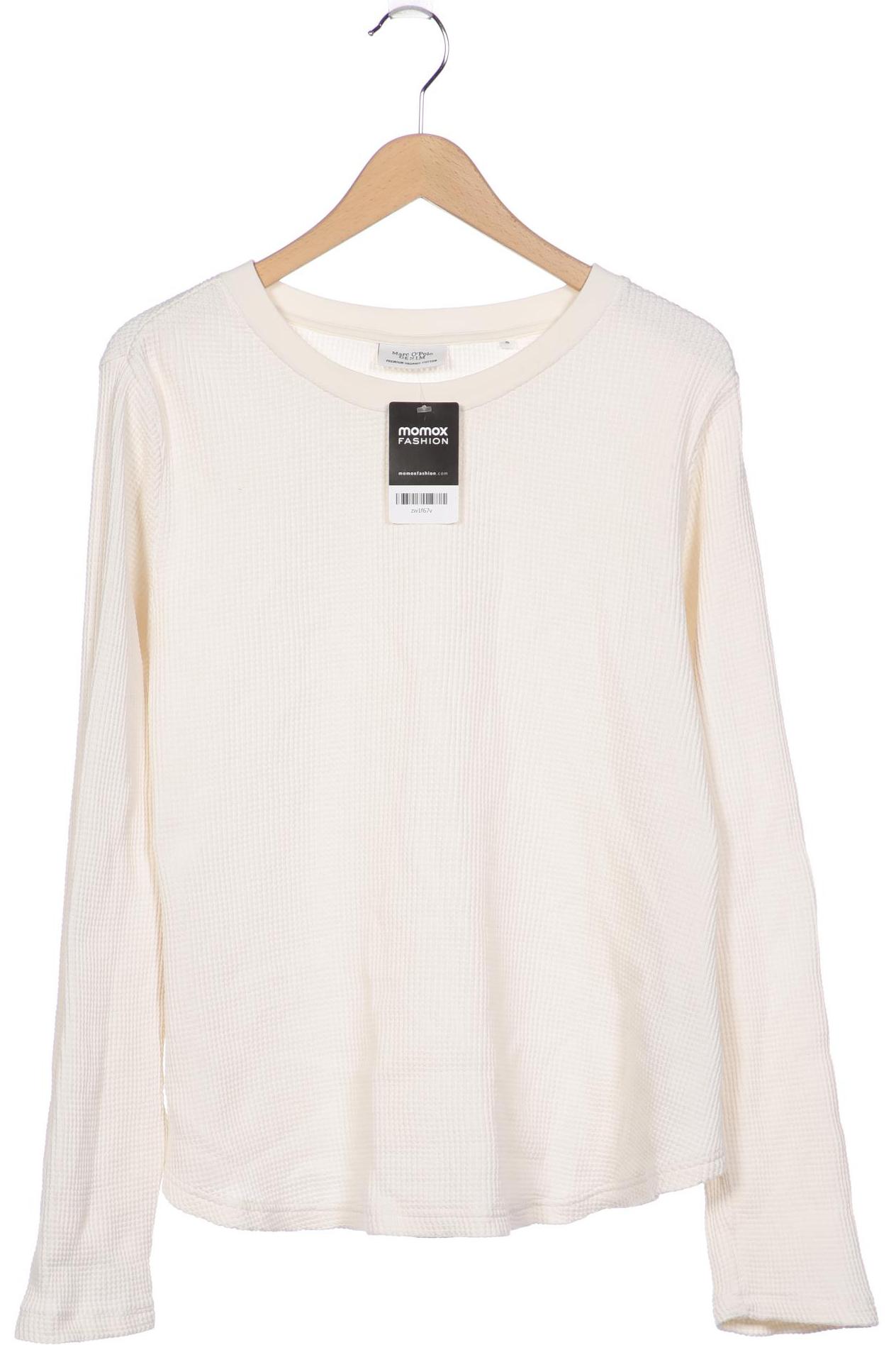 

Marc O Polo Damen Langarmshirt, cremeweiß