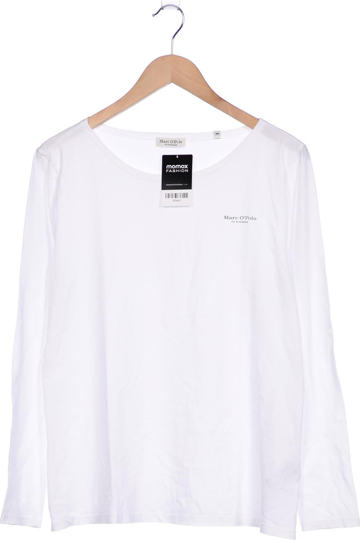 

Marc O Polo Damen Langarmshirt, weiß, Gr. 46