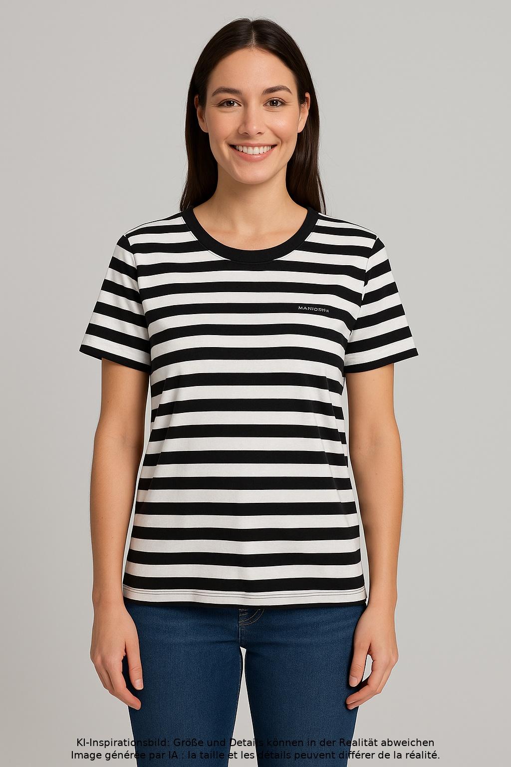 

Marc O Polo Damen T-Shirt, mehrfarbig, Gr. 36