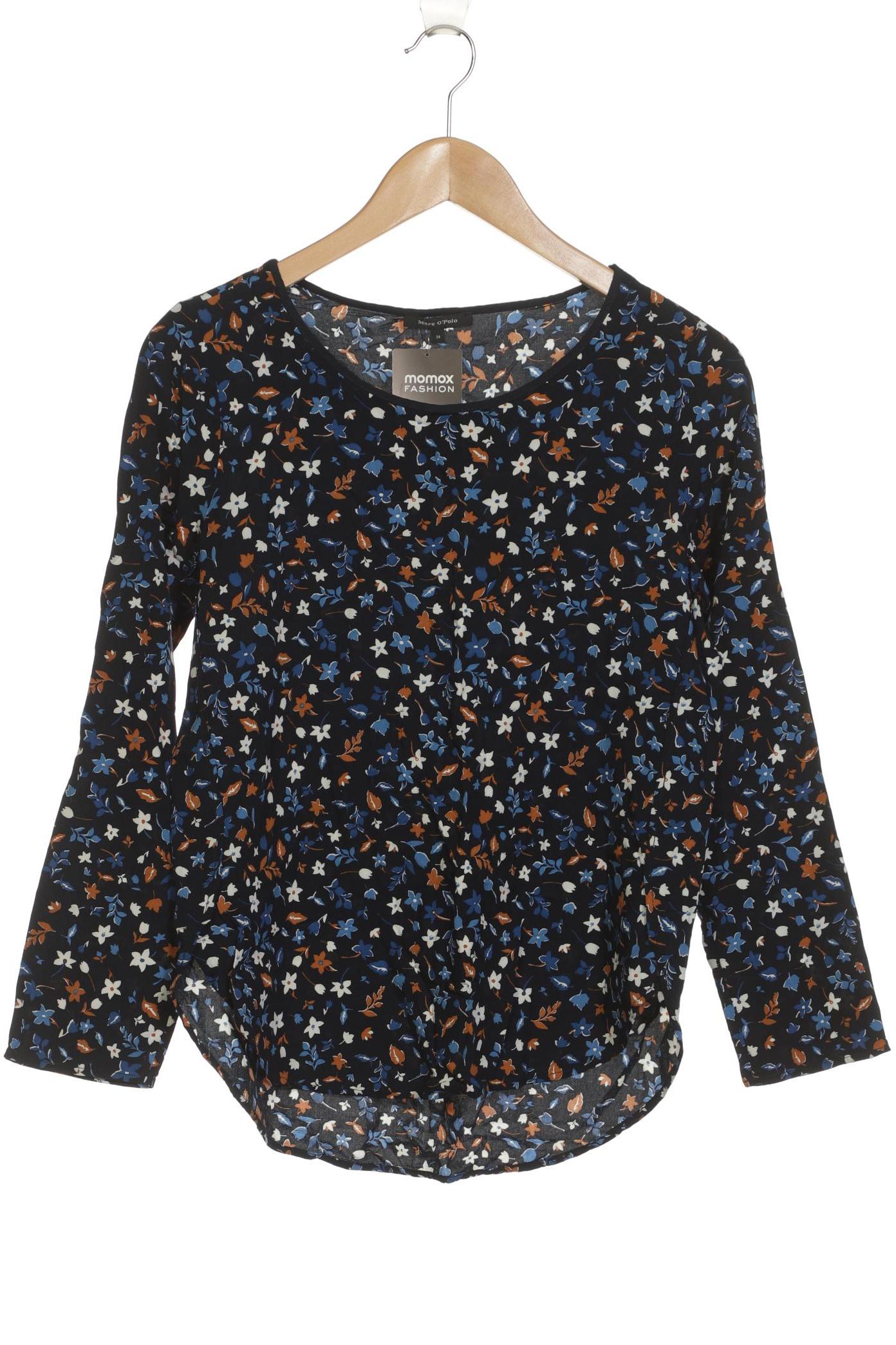 

Marc O Polo Damen Langarmshirt, marineblau, Gr. 34