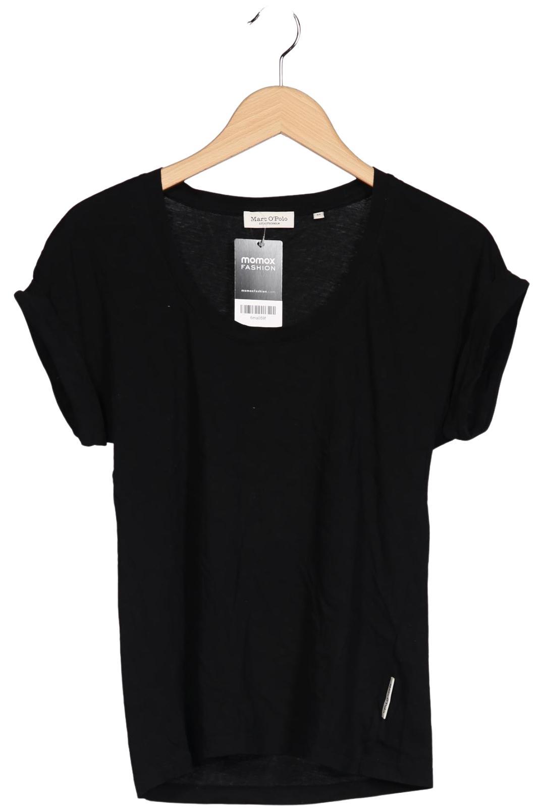 

Marc O Polo Damen T-Shirt, schwarz, Gr. 34