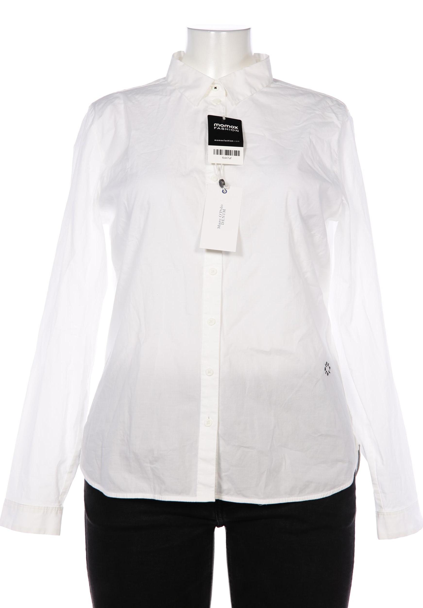 

Marc O Polo Damen Bluse, weiß, Gr. 44