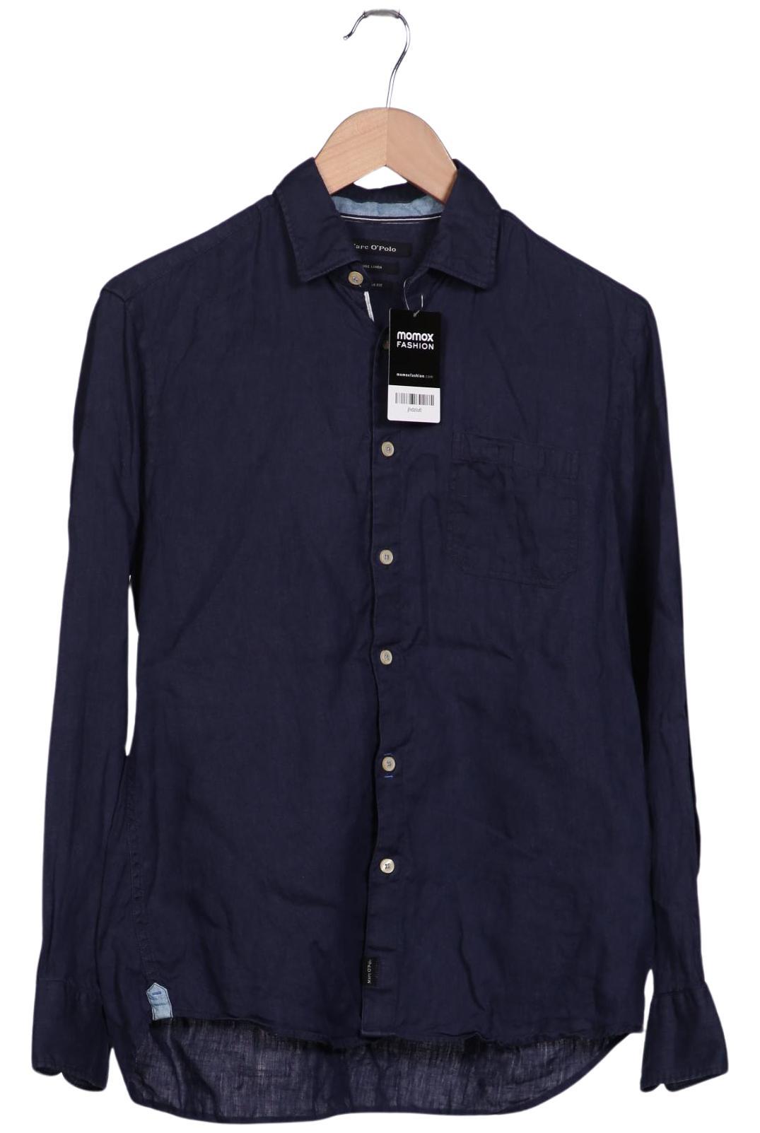 

Marc O Polo Herren Hemd, marineblau, Gr. 46