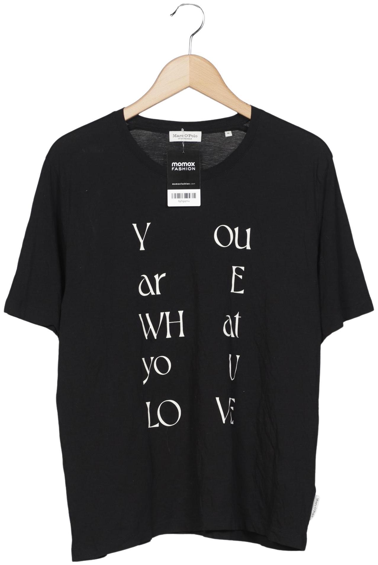 

Marc O Polo Damen T-Shirt, schwarz, Gr. 44