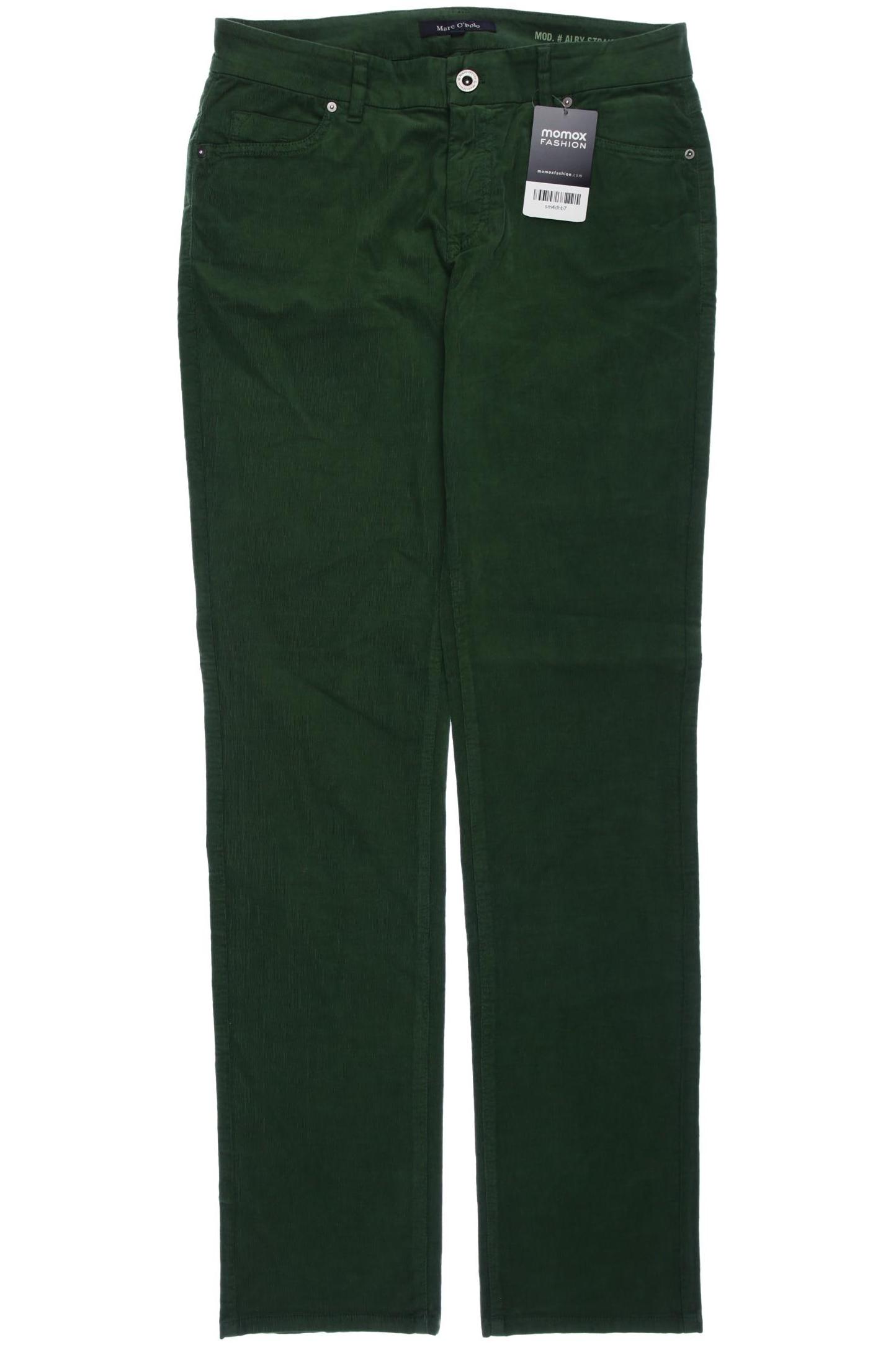 

Marc O Polo Damen Stoffhose, grün, Gr. 28