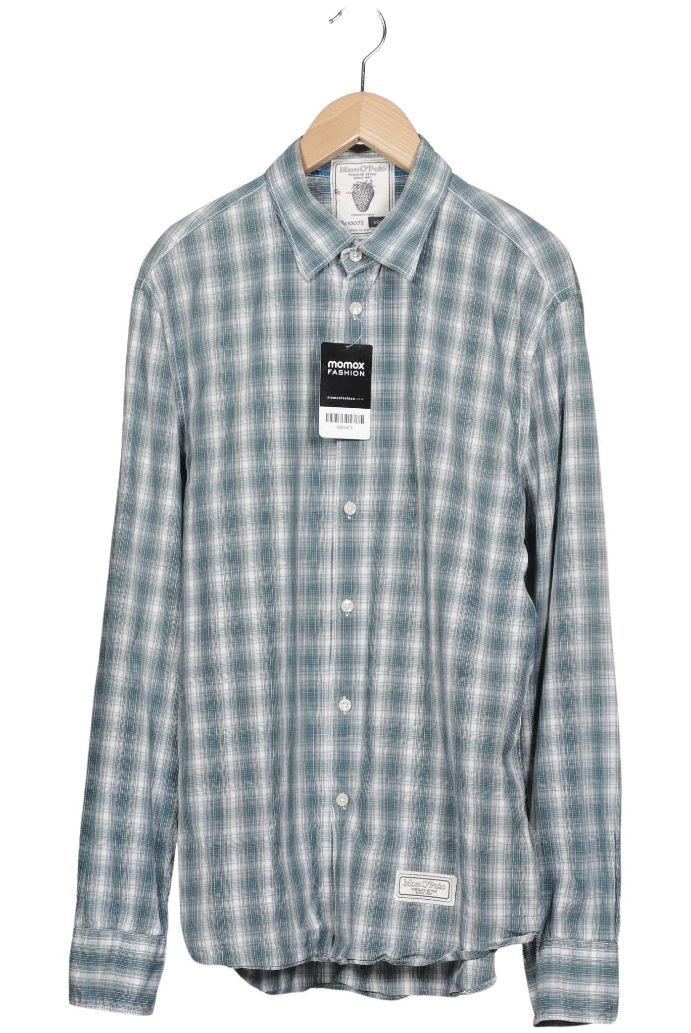 

Marc O Polo Herren Hemd, blau, Gr. 52
