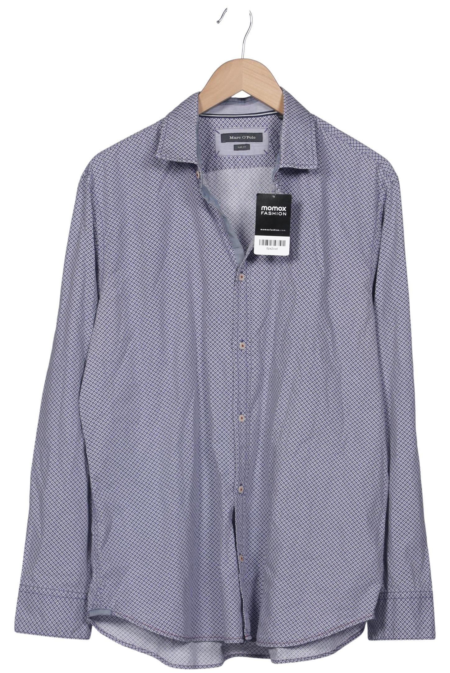 

Marc O Polo Herren Hemd, blau, Gr. 56