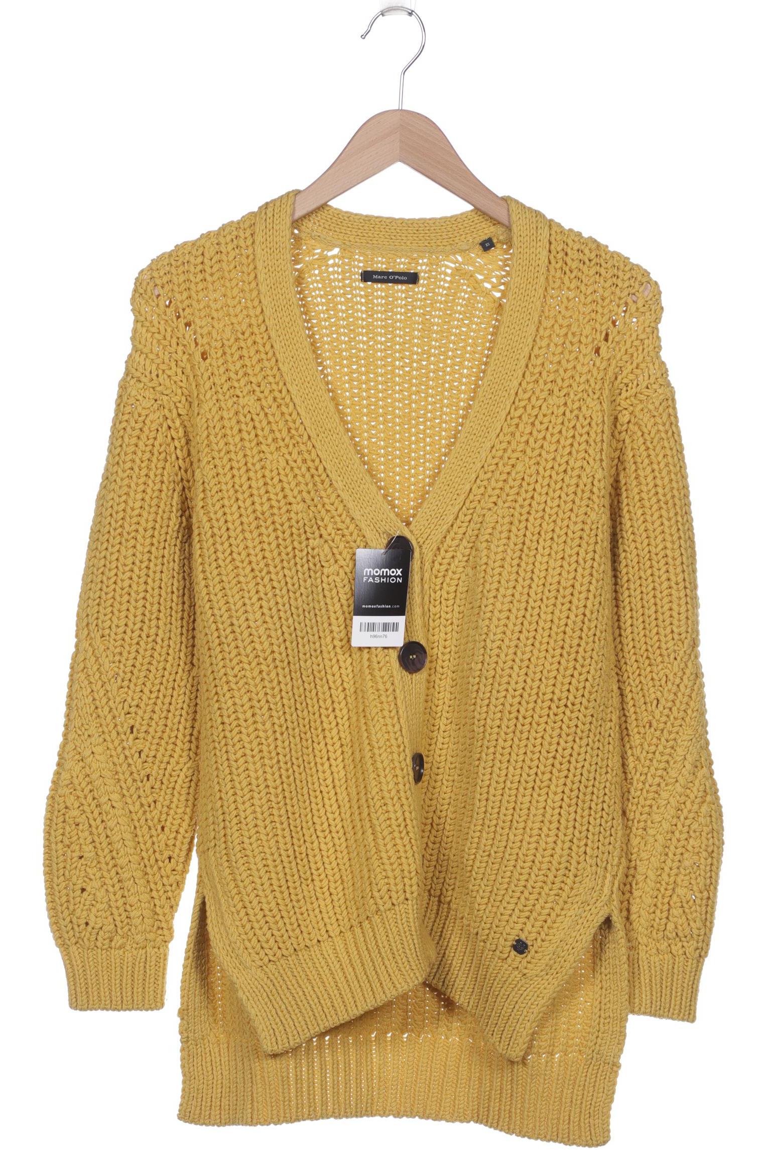 

Marc O Polo Damen Strickjacke, gelb, Gr. 34