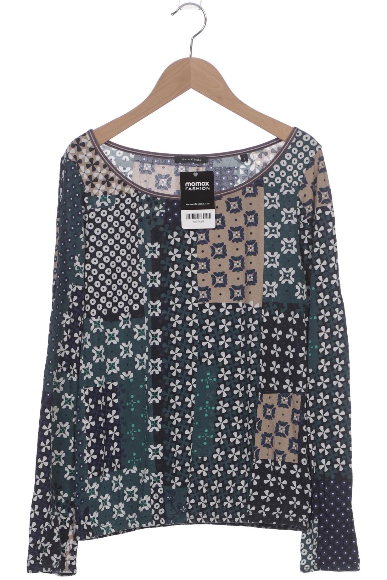 

Marc O Polo Damen Langarmshirt, türkis, Gr. 36