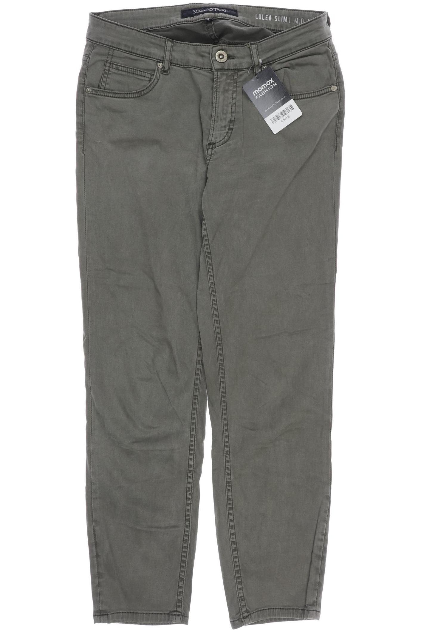 

Marc O Polo Damen Stoffhose, grün, Gr. 28