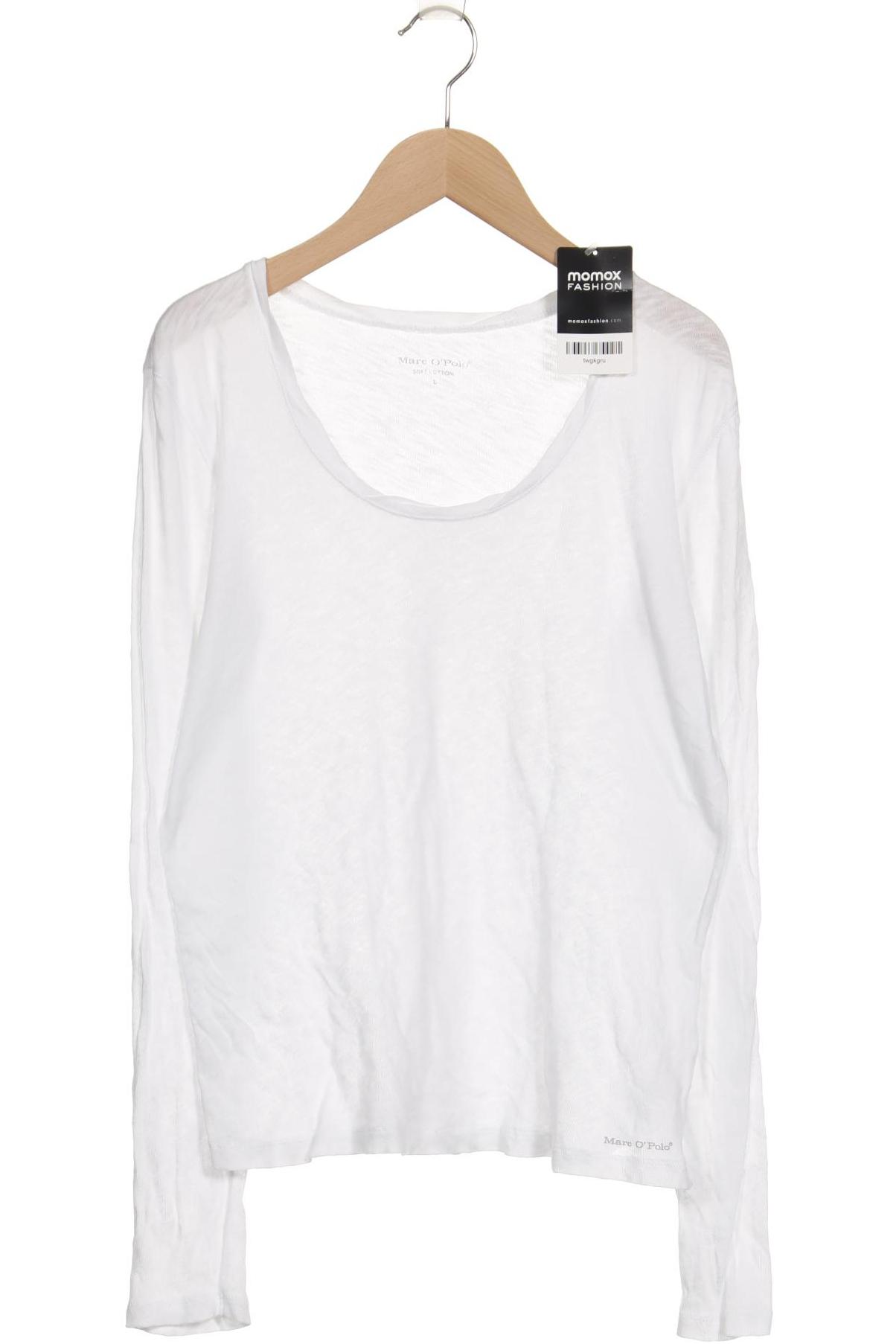 

Marc O Polo Damen Langarmshirt, weiß, Gr. 42