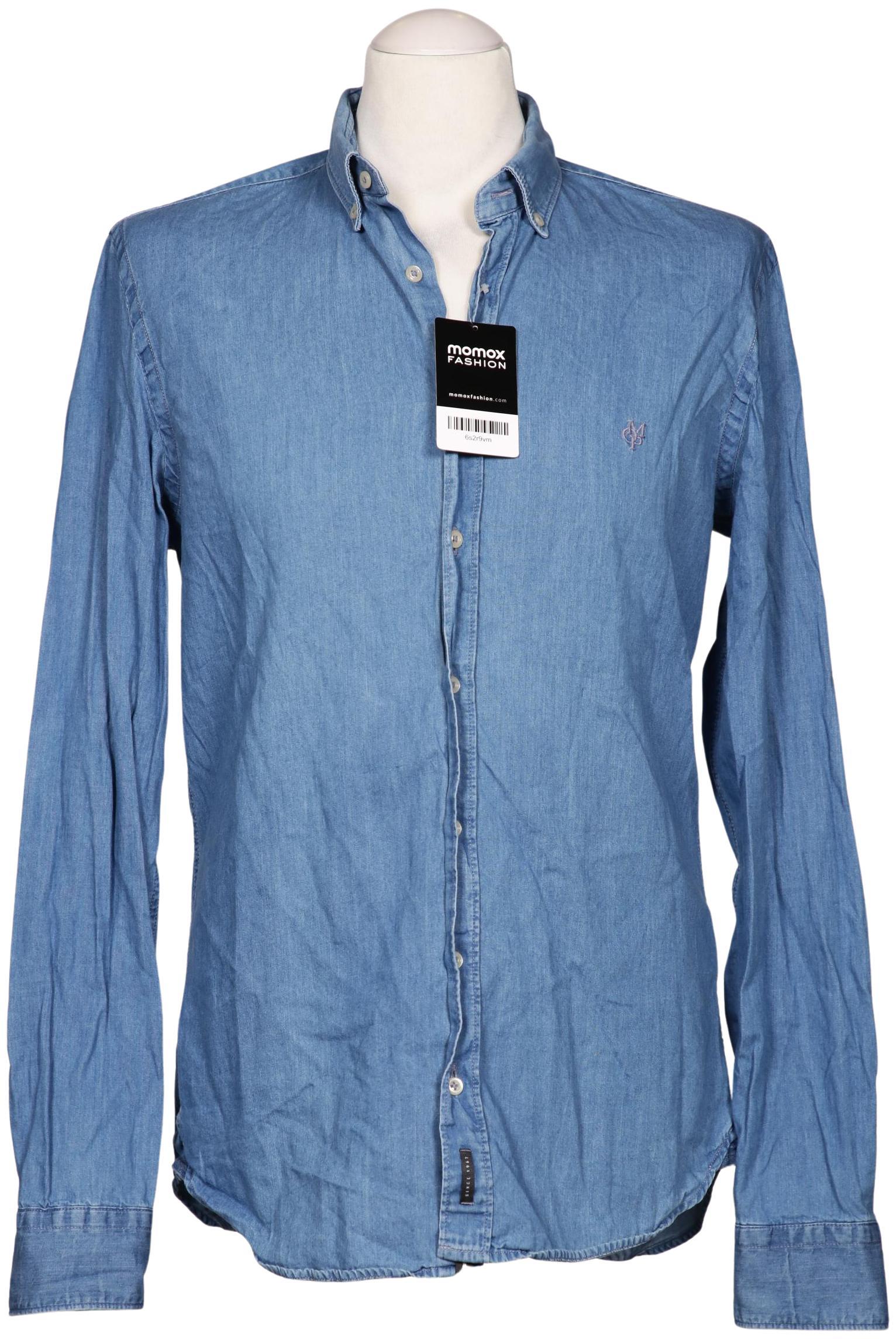 

Marc O Polo Herren Hemd, blau, Gr. 48