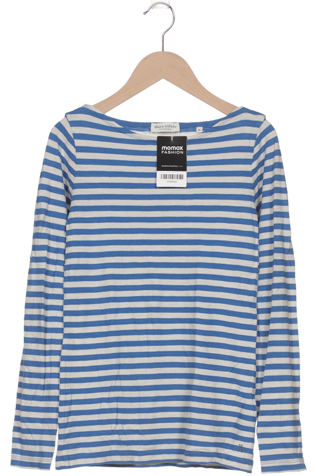 

Marc O Polo Damen Langarmshirt, blau, Gr. 34
