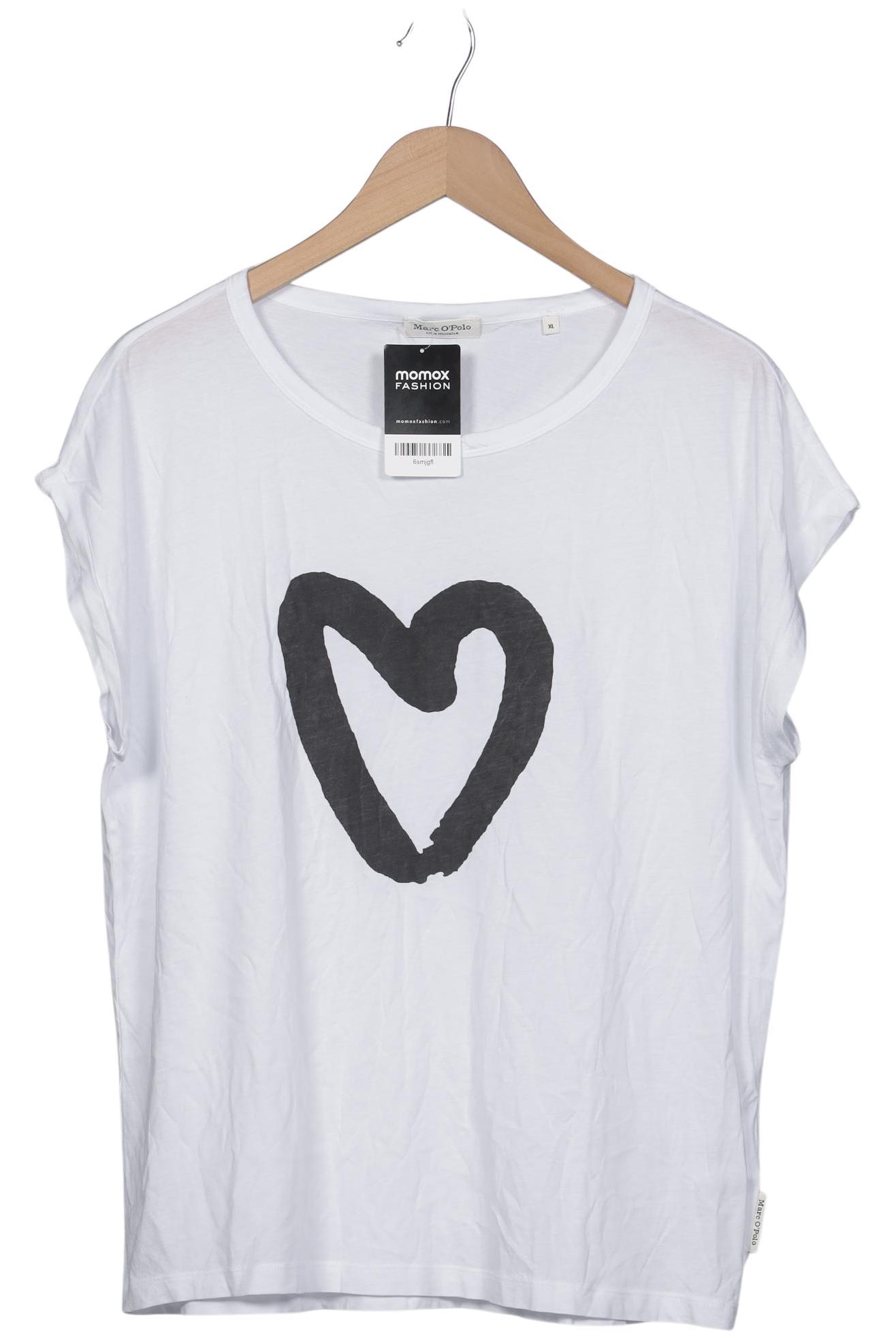 

Marc O Polo Damen T-Shirt, weiß, Gr. 44