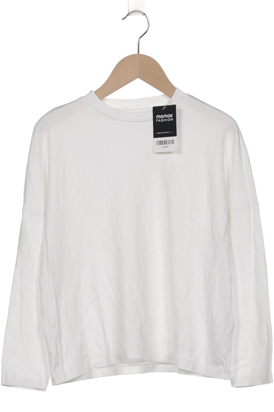 

Marc O Polo Damen Langarmshirt, weiß, Gr. 38