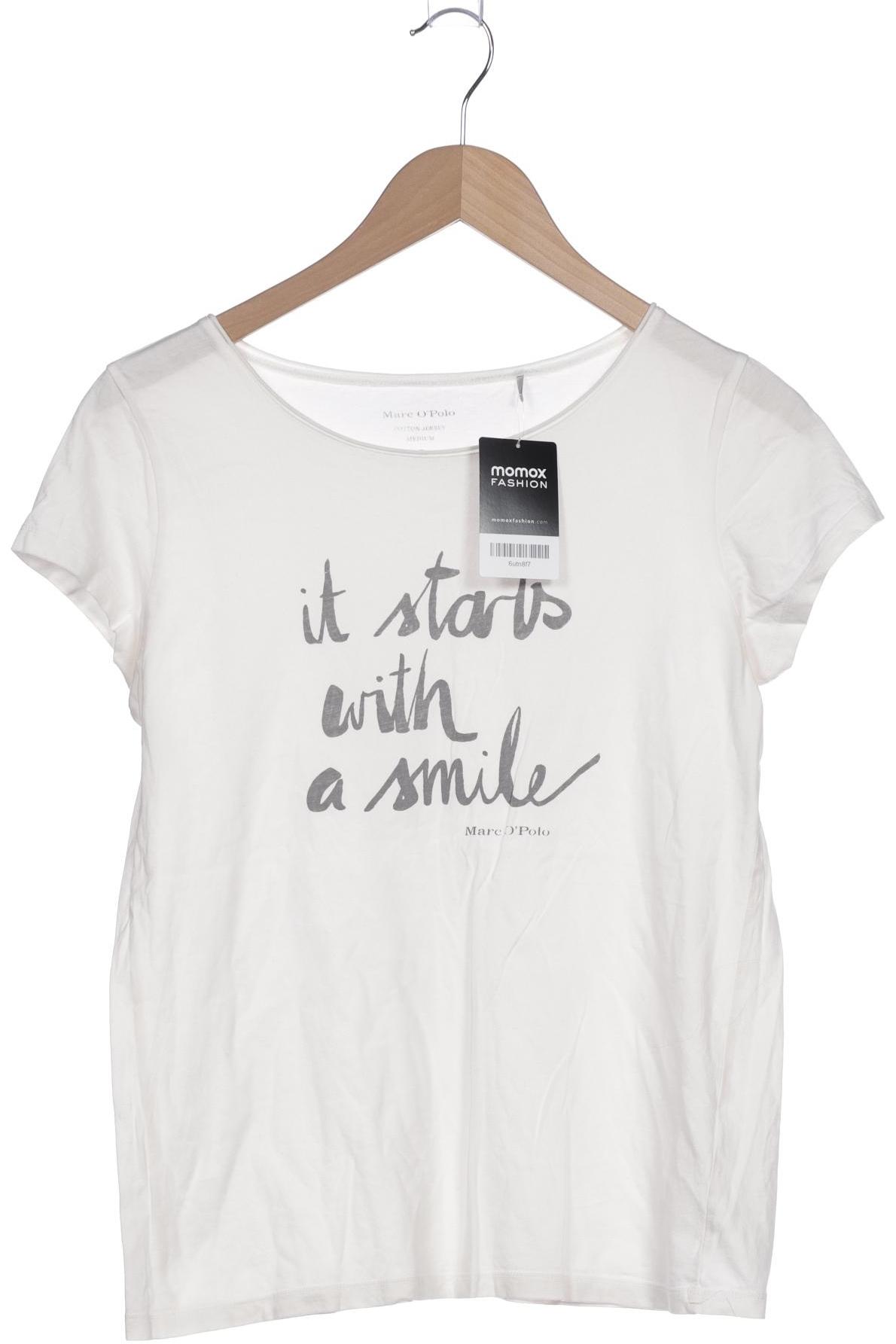 

Marc O Polo Damen T-Shirt, cremeweiß, Gr. 38
