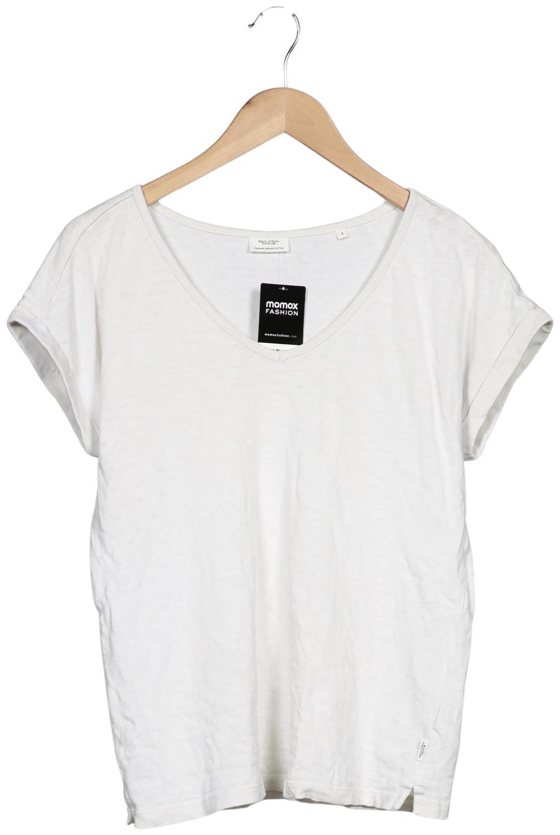 

Marc O Polo Damen T-Shirt, cremeweiß, Gr. 36
