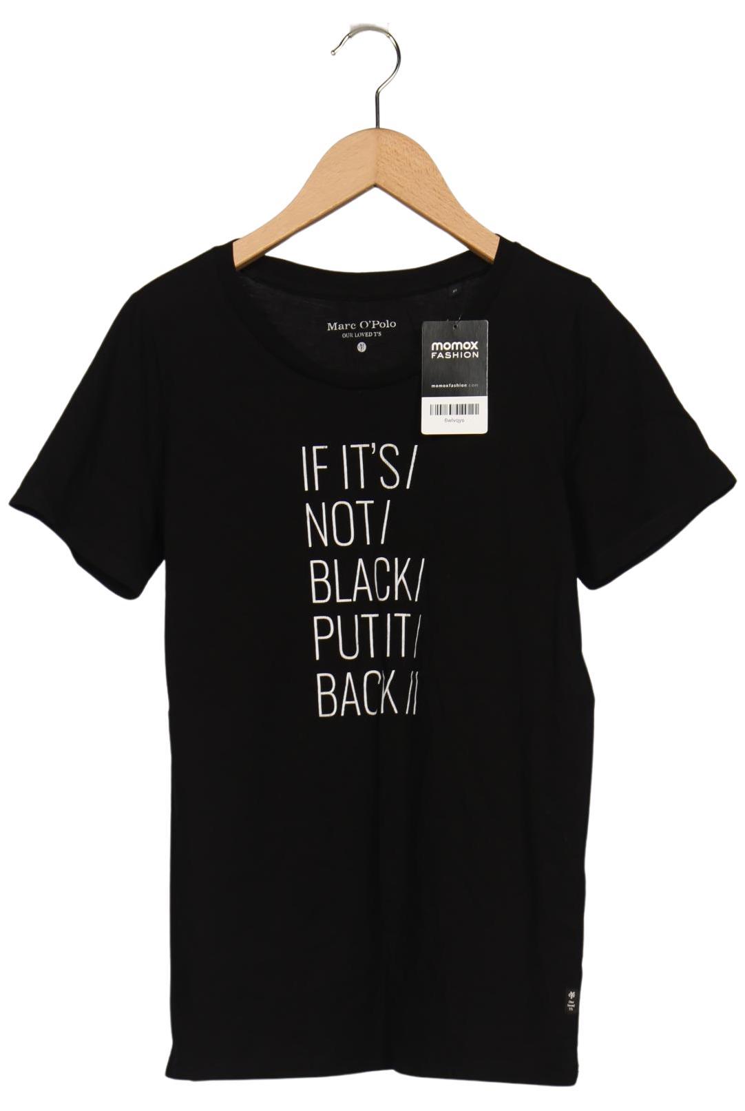 

Marc O Polo Damen T-Shirt, schwarz, Gr. 34