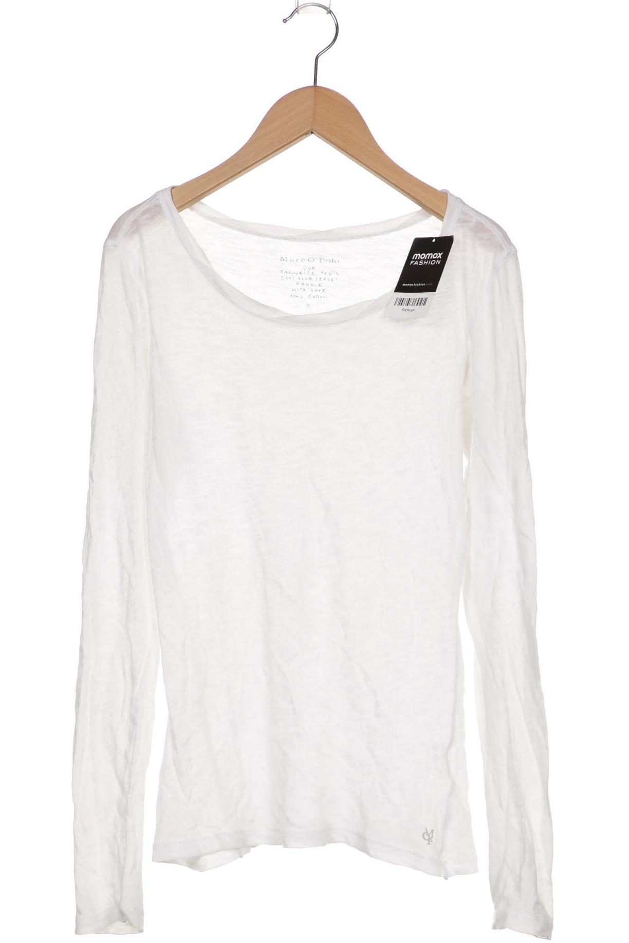 

Marc O Polo Damen Langarmshirt, weiß