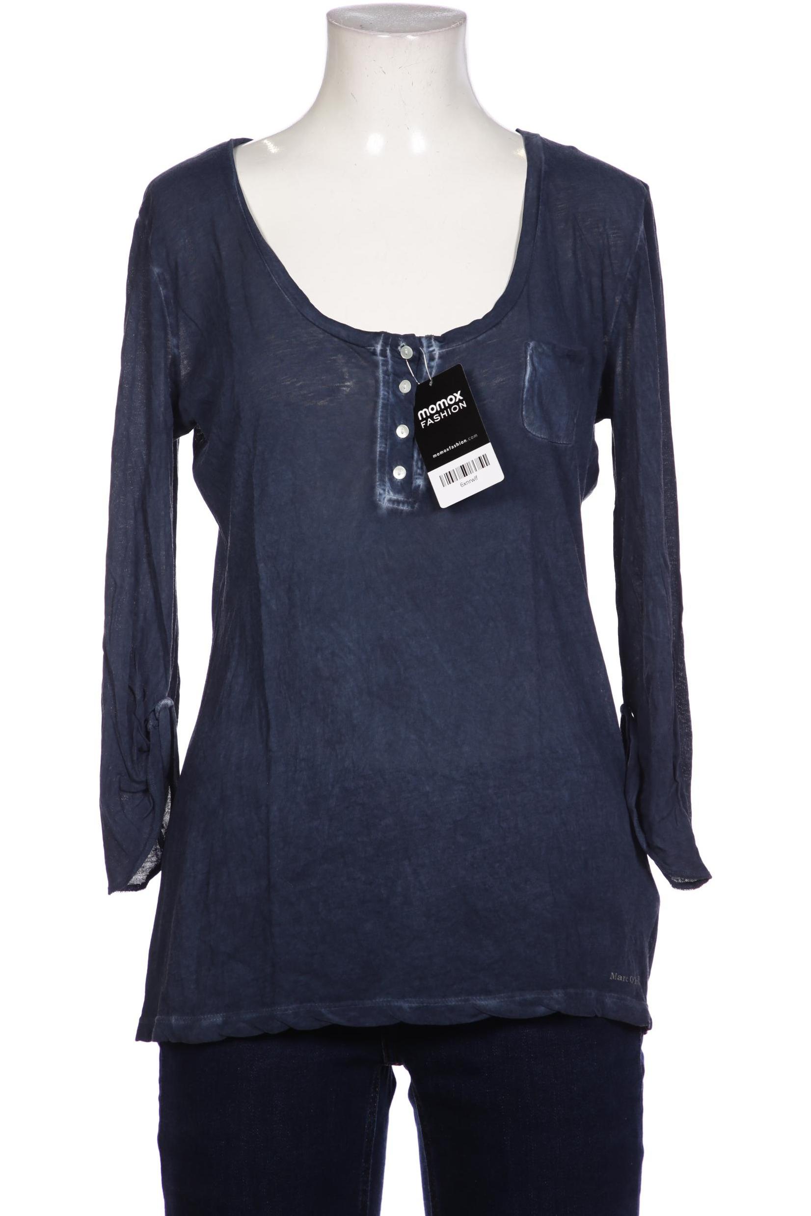 

Marc O Polo Damen Langarmshirt, blau, Gr. 36