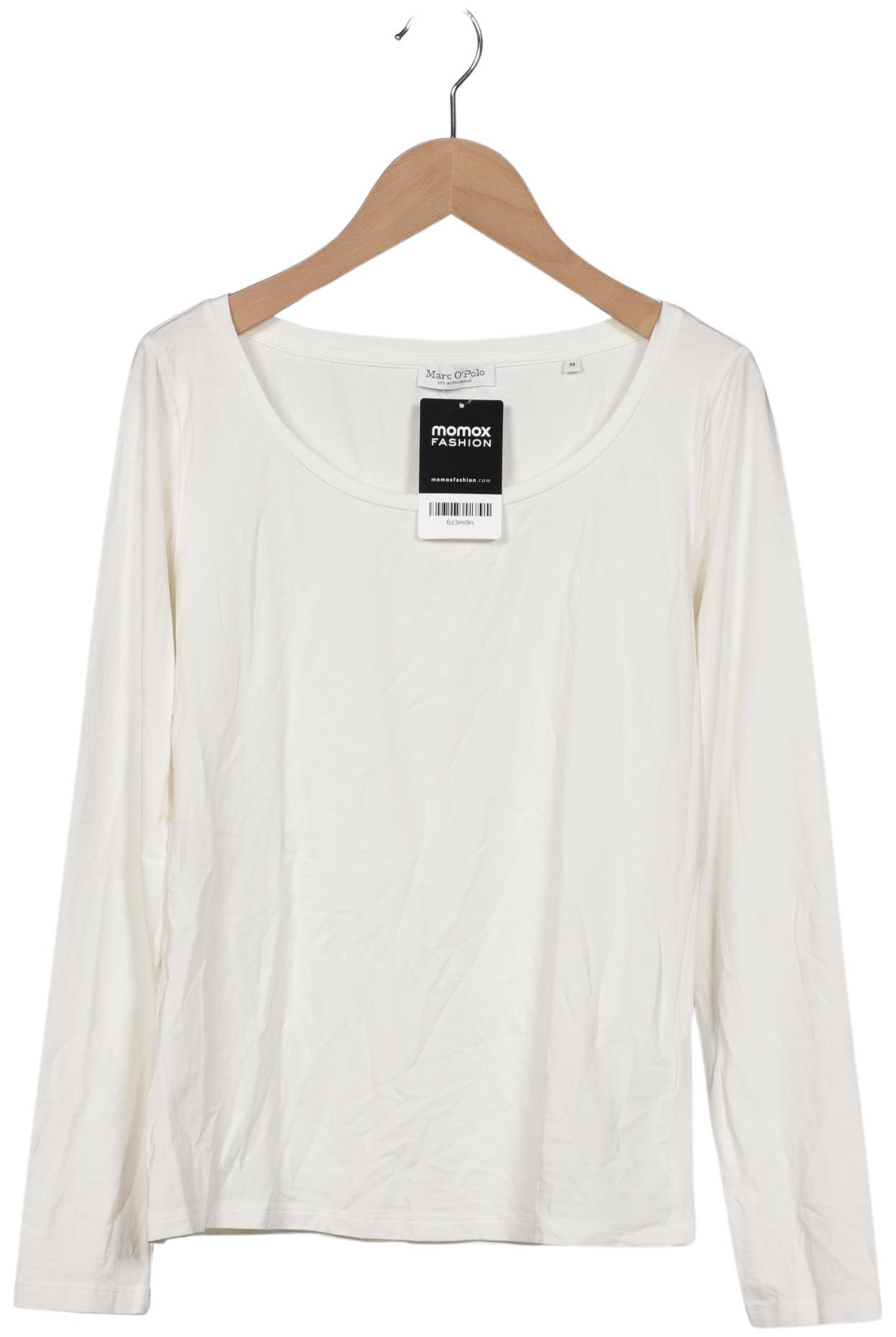 

Marc O Polo Damen Langarmshirt, weiß, Gr. 34