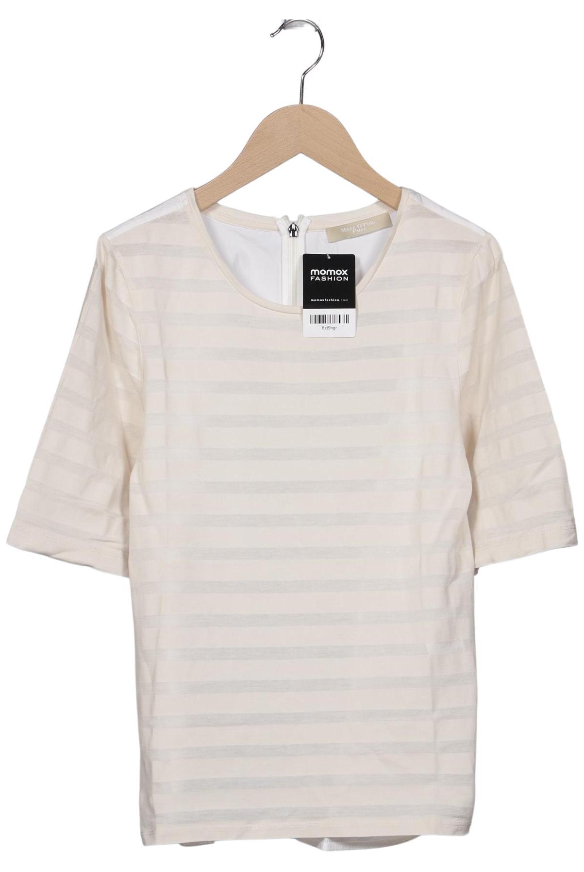

Marc O Polo Damen T-Shirt, cremeweiß, Gr. 34