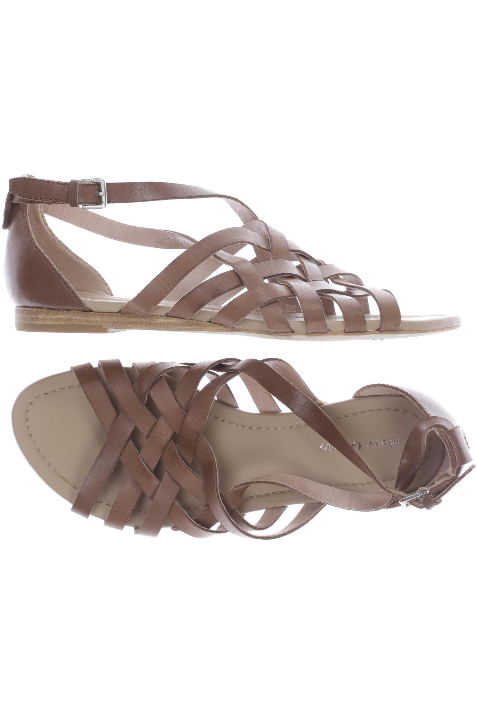 

Marc O Polo Damen Sandale, braun, Gr. 37