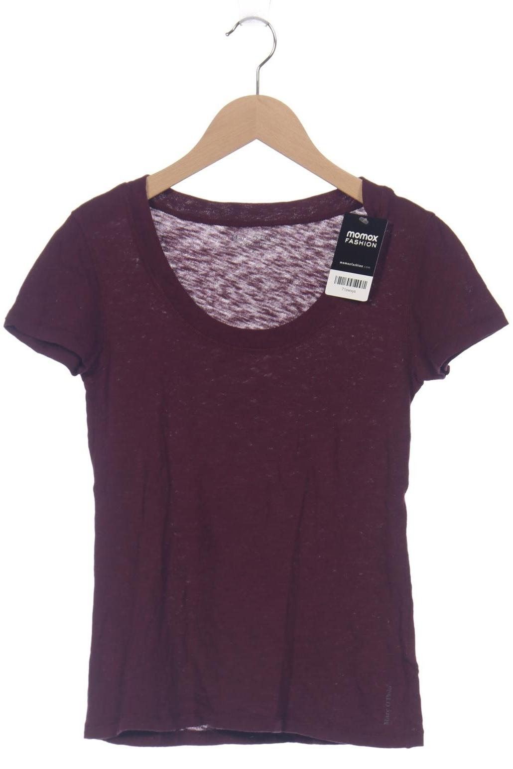 

Marc O Polo Damen T-Shirt, bordeaux, Gr. 38