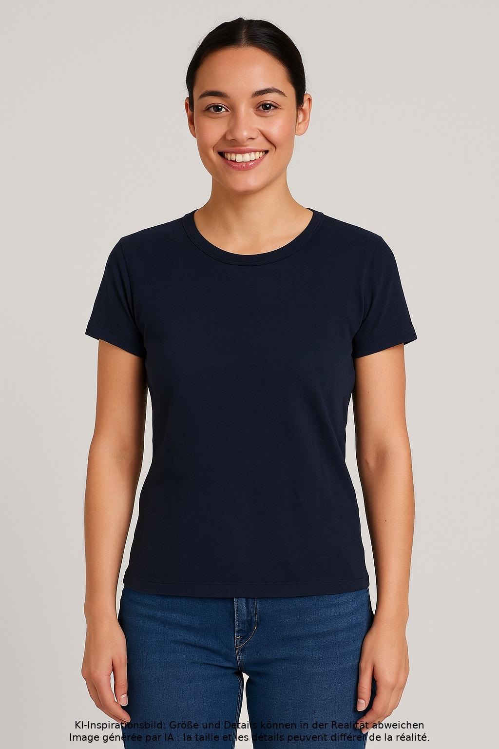

Marc O Polo Damen T-Shirt, marineblau, Gr. 32