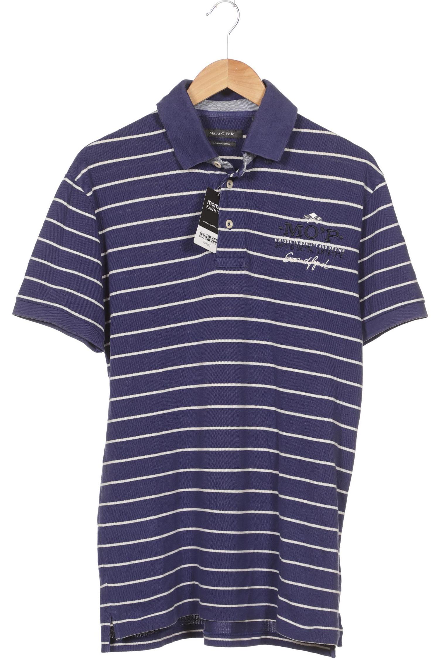 

Marc O Polo Herren Poloshirt, blau, Gr. 48
